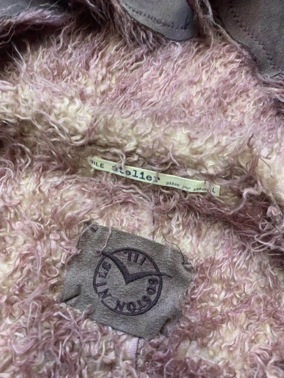 Vintage Vintage Y2K Opium Sued Style Fuzzy Fur Hood Owens Style Size US S / EU 44-46 / 1 - 5 Thumbnail