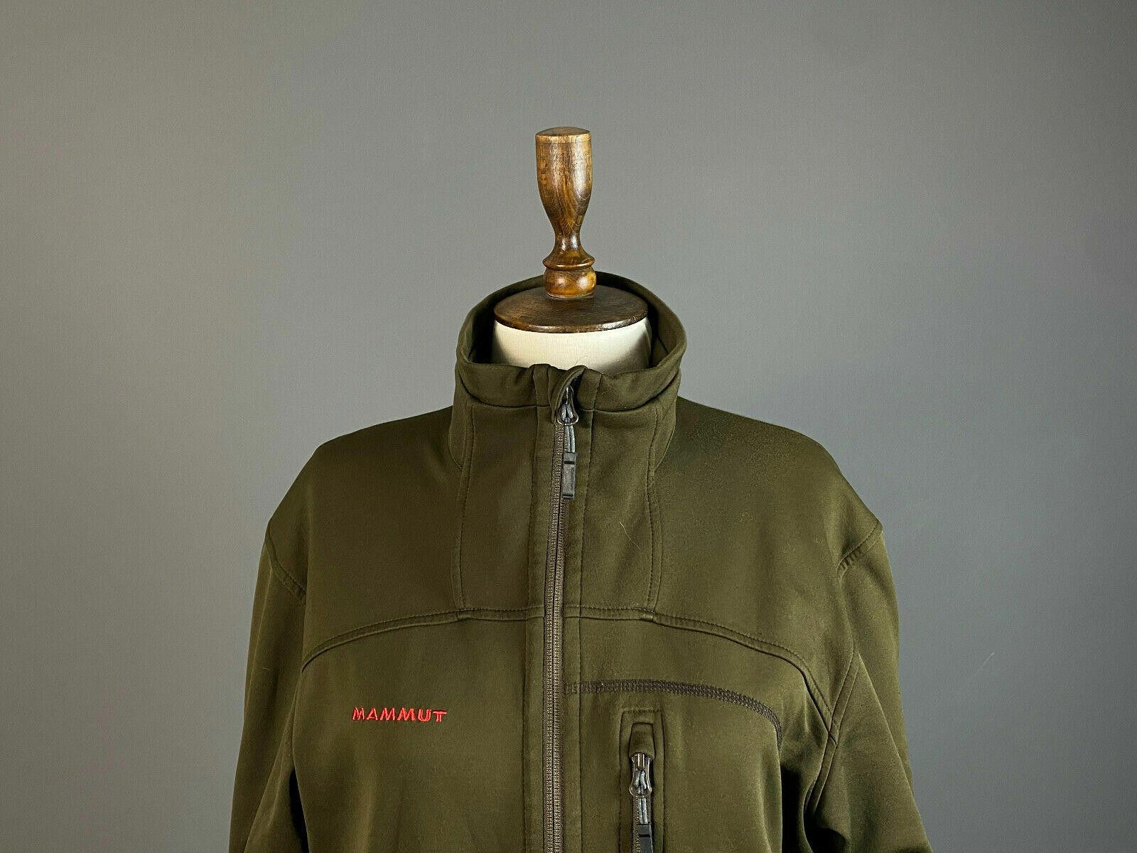 Mammut Mammut Khaki Green Soft Shell Zip Pockets Jacket Size M Size M / US 6-8 / IT 42-44 - 2 Thumbnail