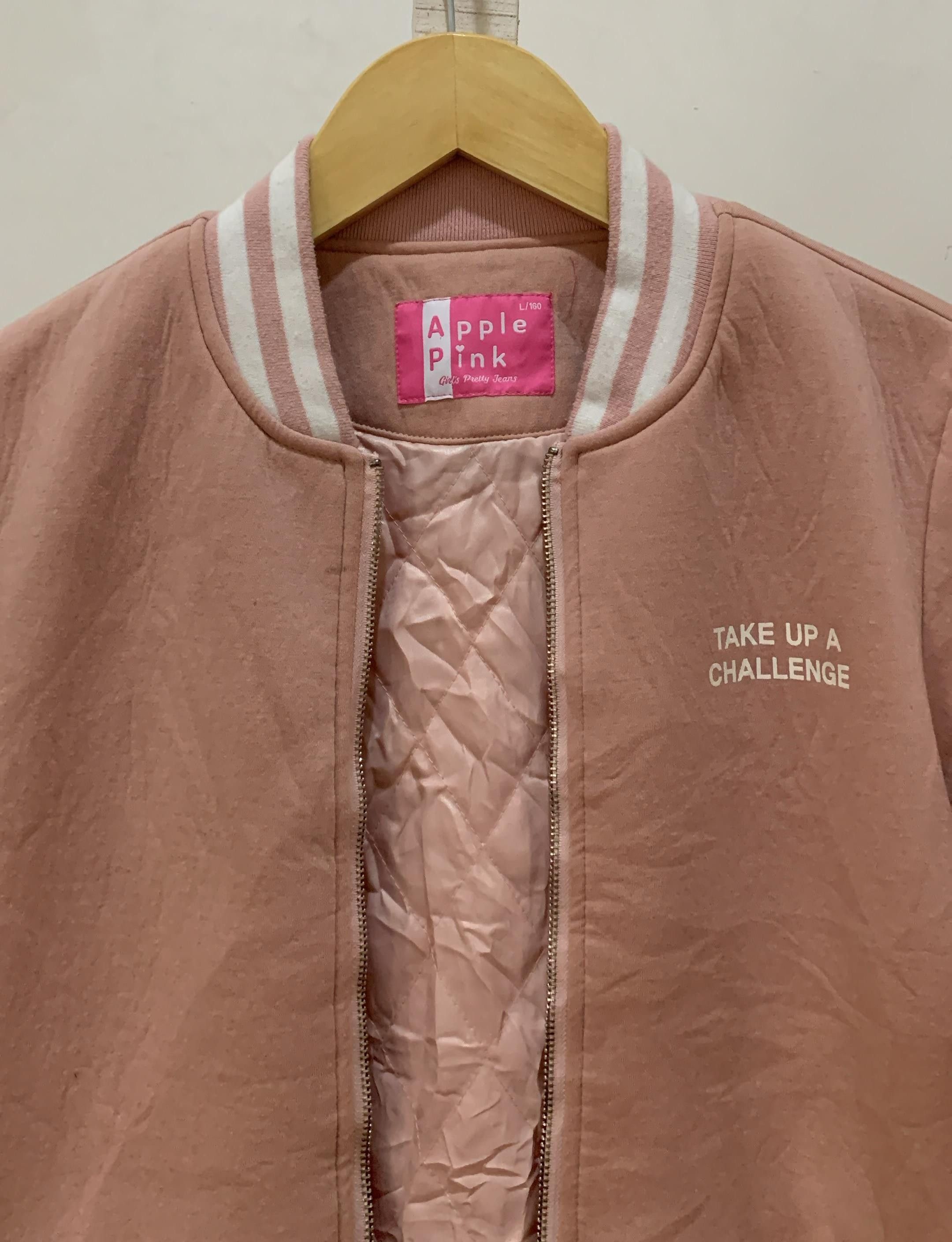 Apple Apple Pink Bomber Jacket Size S - Second Original Size S / US 4 / IT 40 - 2 Thumbnail