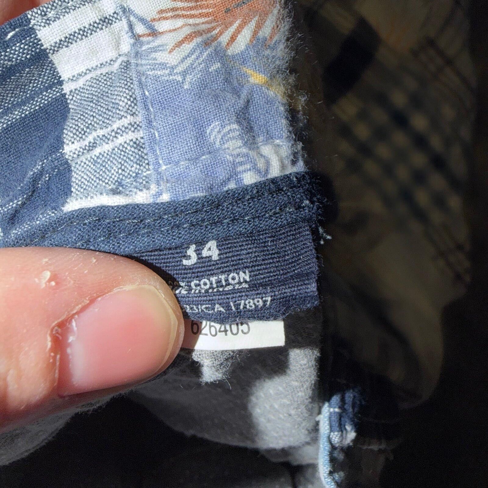 Old Navy Old Navy Beautiful Tropical Print Madras Shorts Mens LG Size US 34 / EU 50 - 5 Thumbnail
