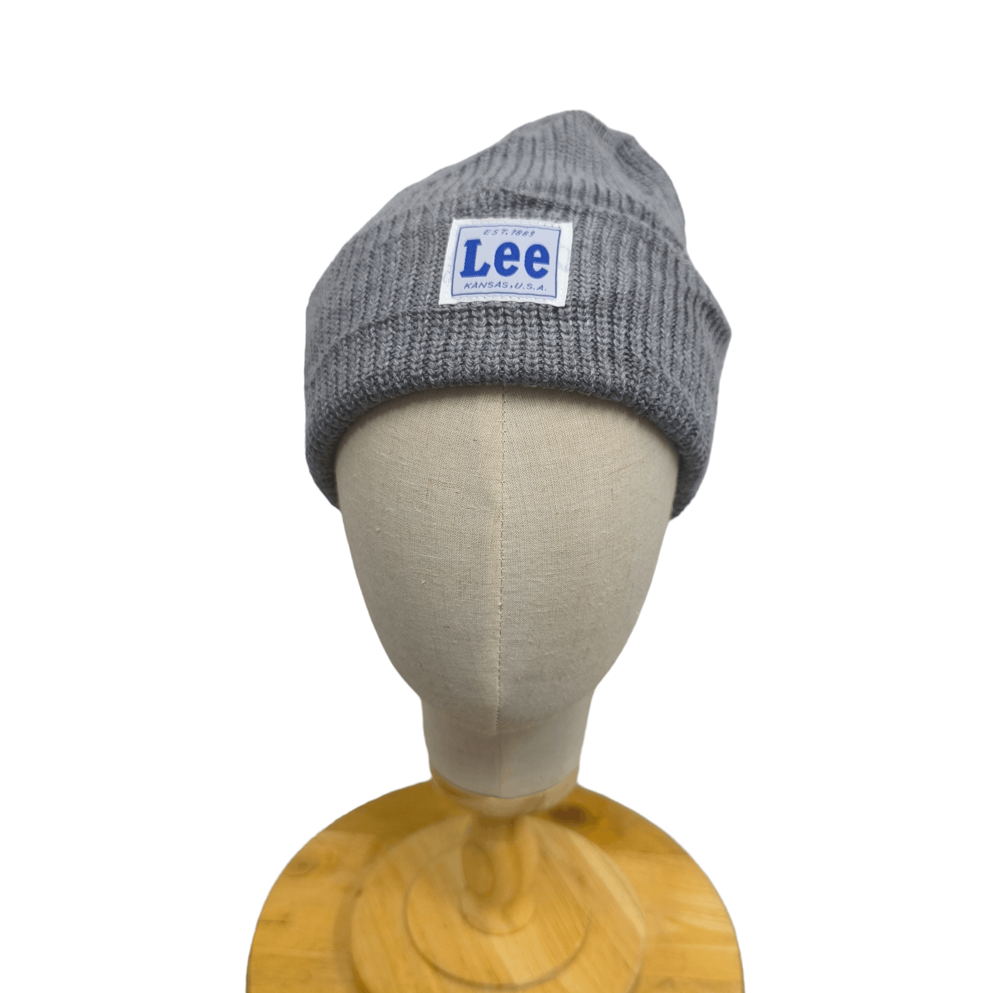 Lee ✨Lee jeans union made patch beanie hat Size ONE SIZE - 1 Thumbnail