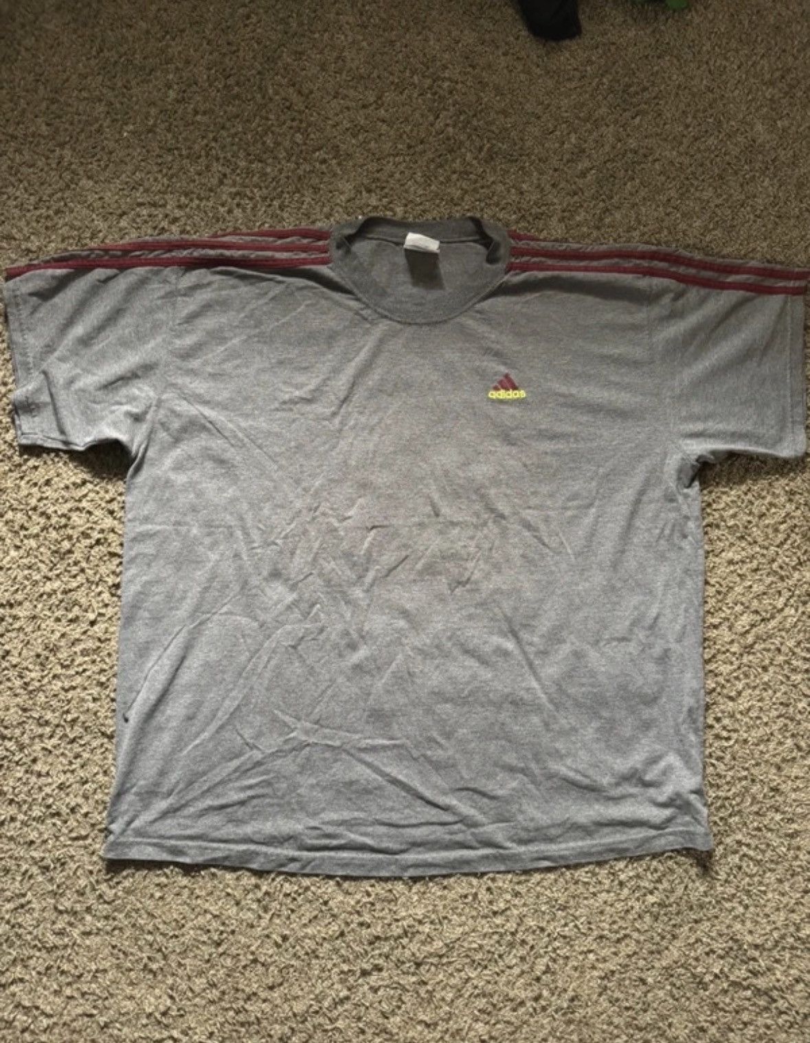 Adidas Vintage 90s adidas shirt Size US XL / EU 56 / 4 - 1 Thumbnail