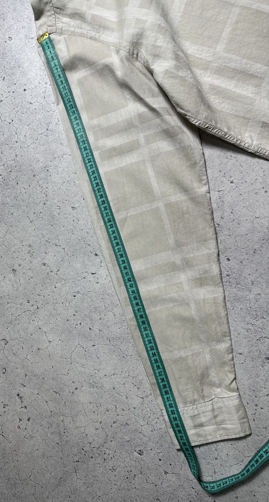 Burberry Burberry London Luxury Checkered Button Up Shirt Size L Size US L / EU 52-54 / 3 - 10 Thumbnail