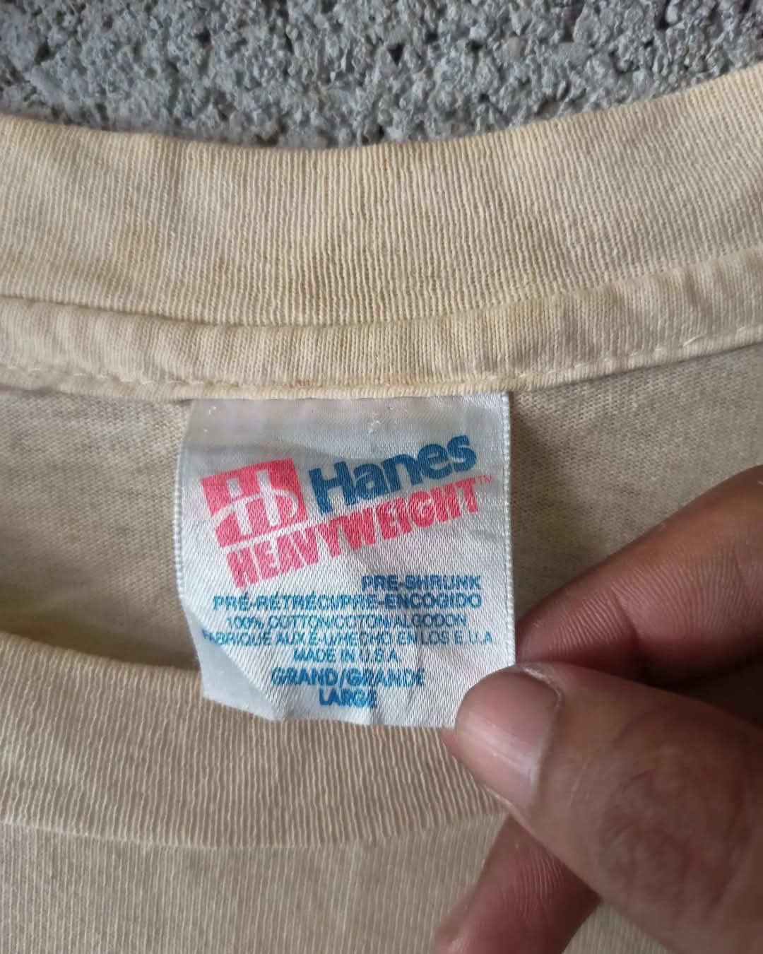 Arts & Science × Hanes × Vintage Vintage 90s Amgen (NASDAQ) 1993 Biotech Lecture Series Size US L / EU 52-54 / 3 - 2 Thumbnail