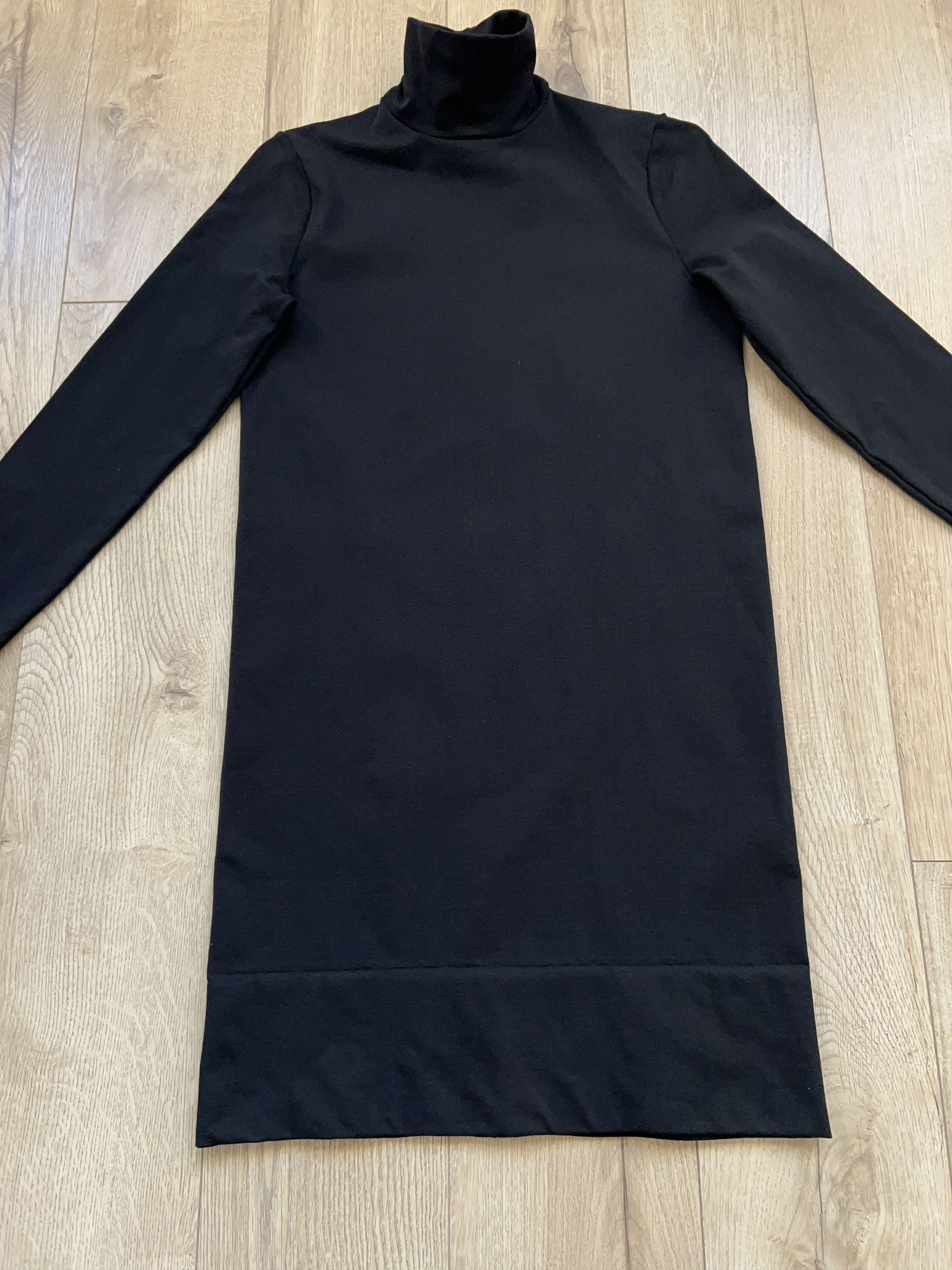 Designer × Wolford Womens Black Long Sleeve Dress Polyamide Turtleneck XS Size XS / US 0-2 / IT 36-38 - 4 Thumbnail