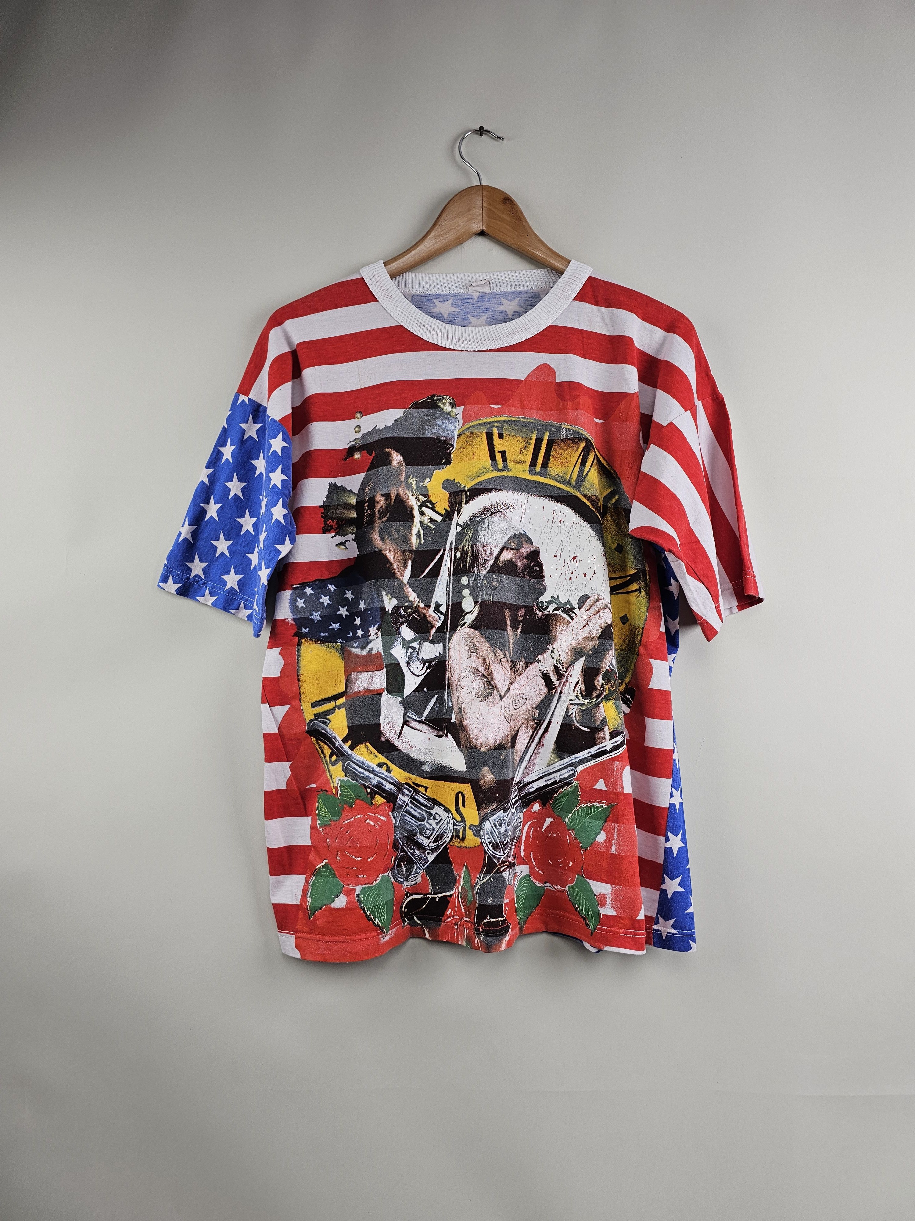 Band Tees × Guns N Roses × Vintage 90s Guns N Roses Axl Rose All  