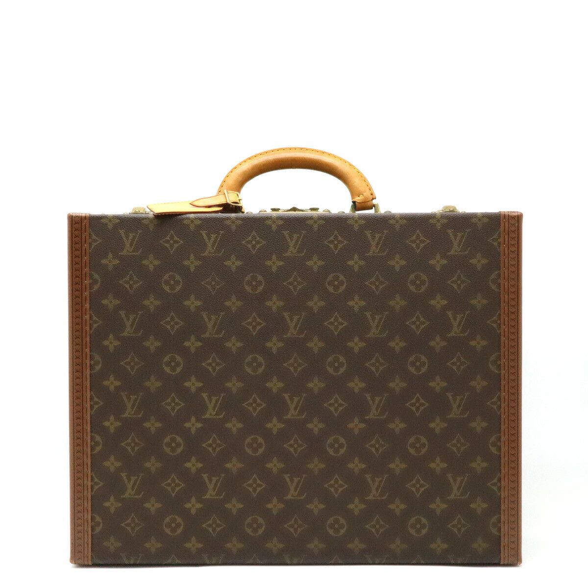 Louis Vuitton Louis Vuitton Monogram President Attaché Case Business Bag M53012 Canvas Travel Bag M53012 DUTY FREE for USA