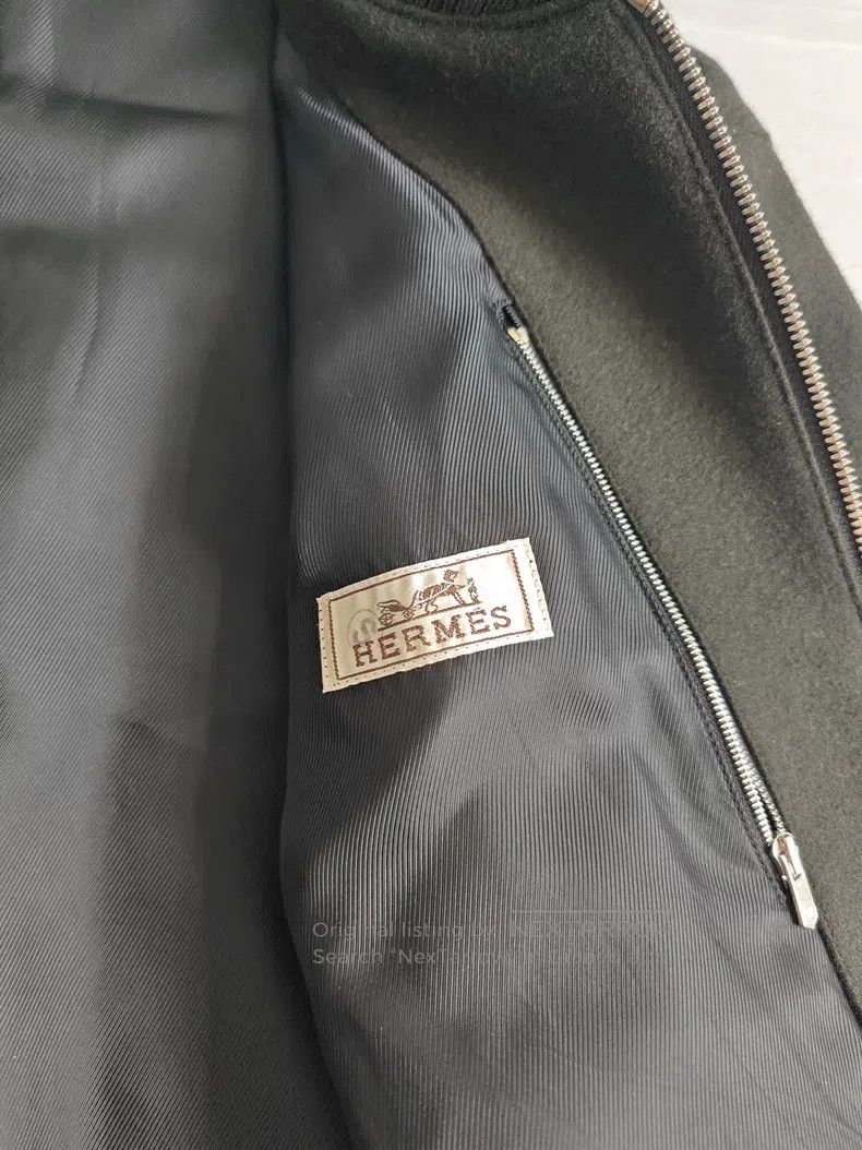 Other Hermes Wool jacket coat, pieced, 100% wool Size US S / EU 44-46 / 1 - 4 Thumbnail