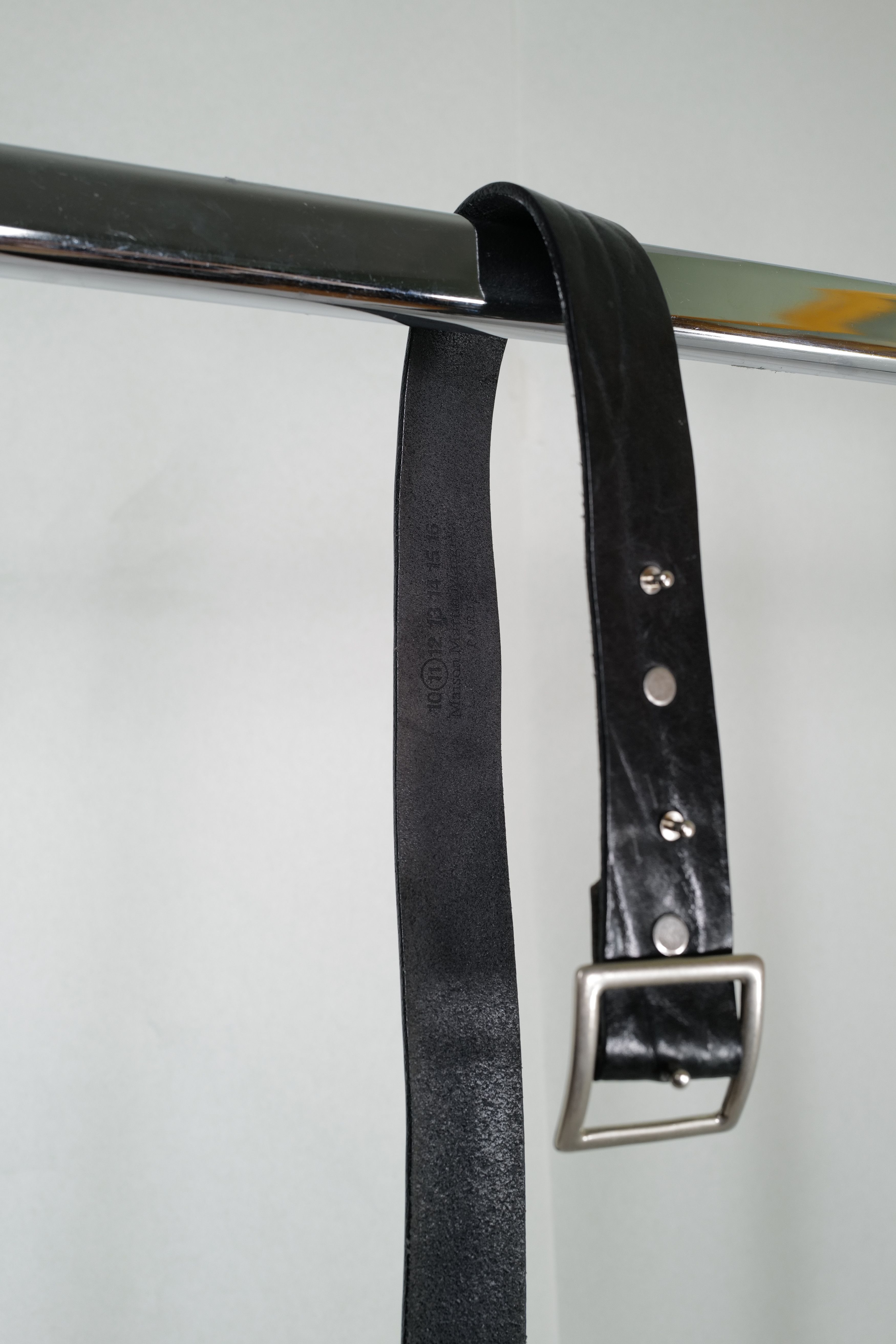 Maison Margiela Martin Margiela "Leather Belt" Size ONE SIZE - 5 Thumbnail