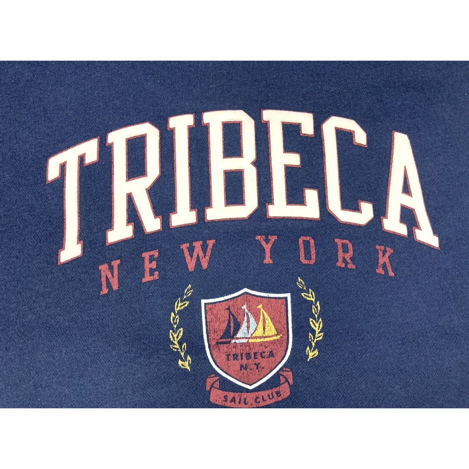 Abercrombie & Fitch Abercrombie & Fitch Sweatshirt Women XS City Graphic Logo Pullover Crew Neck Fleece Oversized Blue Size XS / US 0-2 / IT 36-38 - 2 Thumbnail