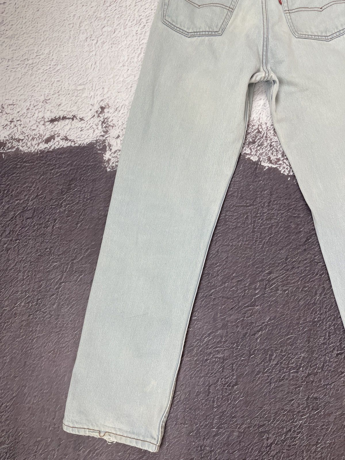 Levi's Levi’s 501XX (0660) vintage 90s light blue distressed denim Size US 30 / EU 46 - 12 Thumbnail