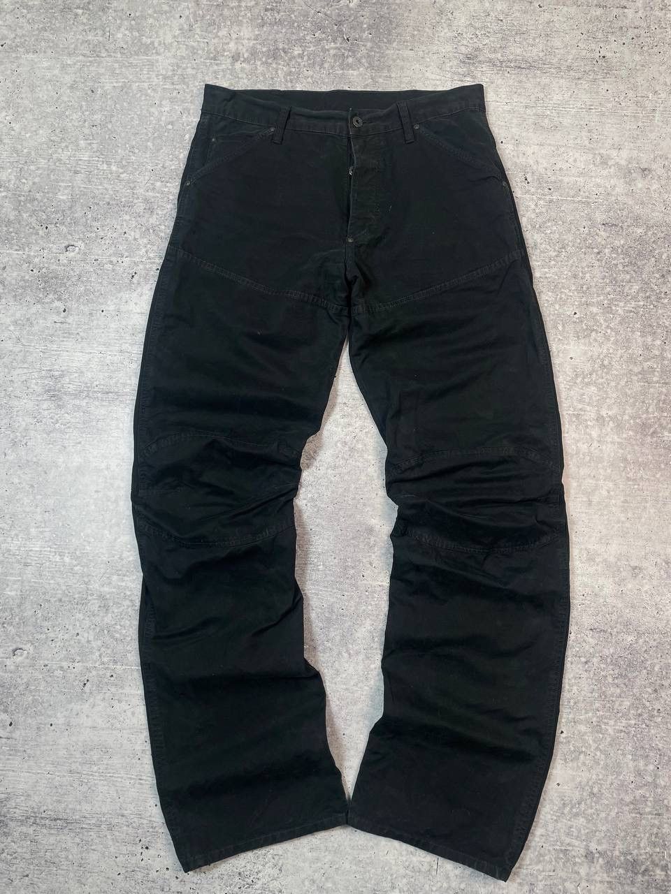 G-Star Vintage G Star Raw Elwood Biker Denim Jeans Y2K Size US 36 / EU 52 - 4 Thumbnail