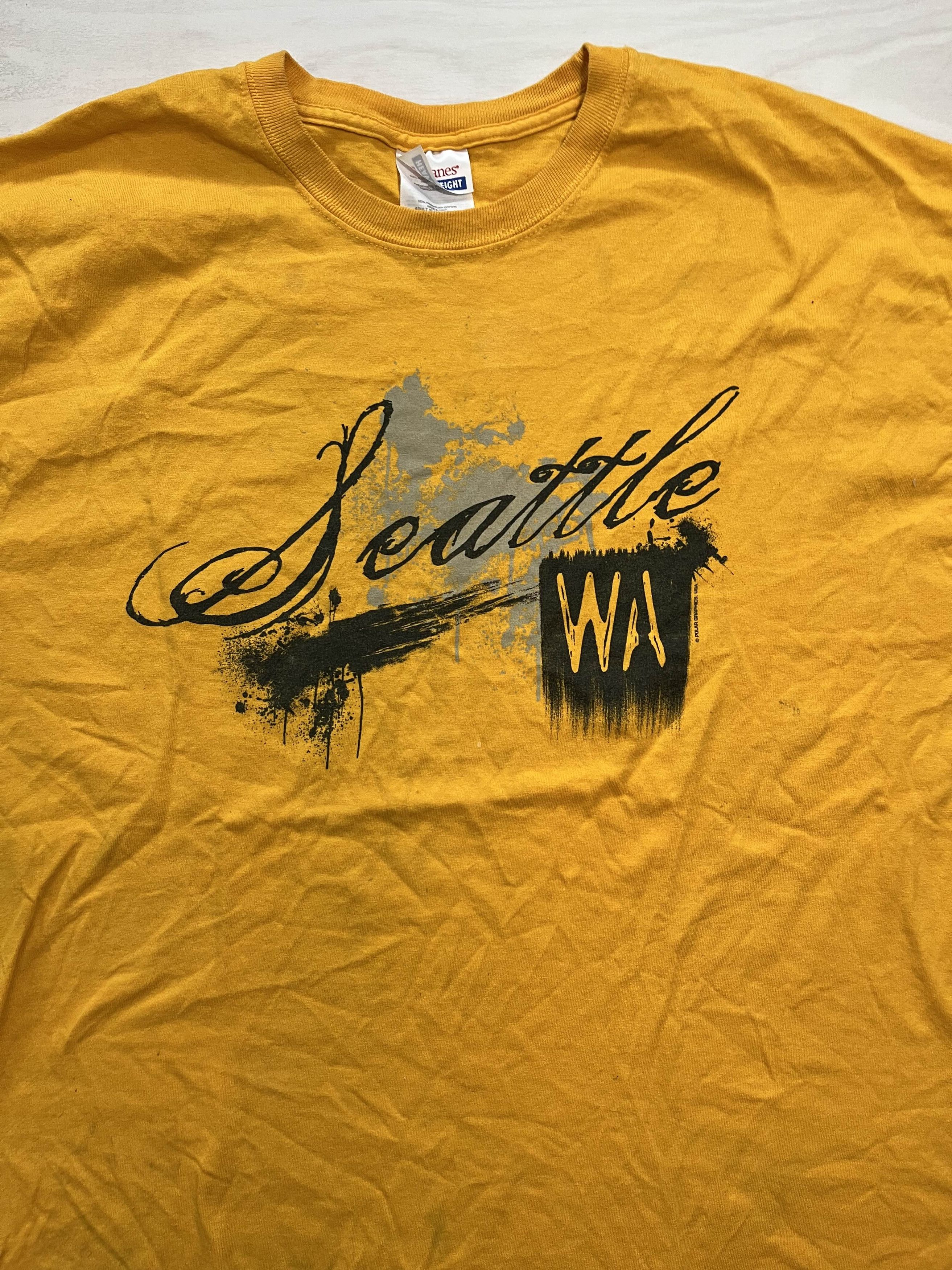 Other Grungy Y2K Seattle Washington Shirt Size US XL / EU 56 / 4 - 1 Thumbnail