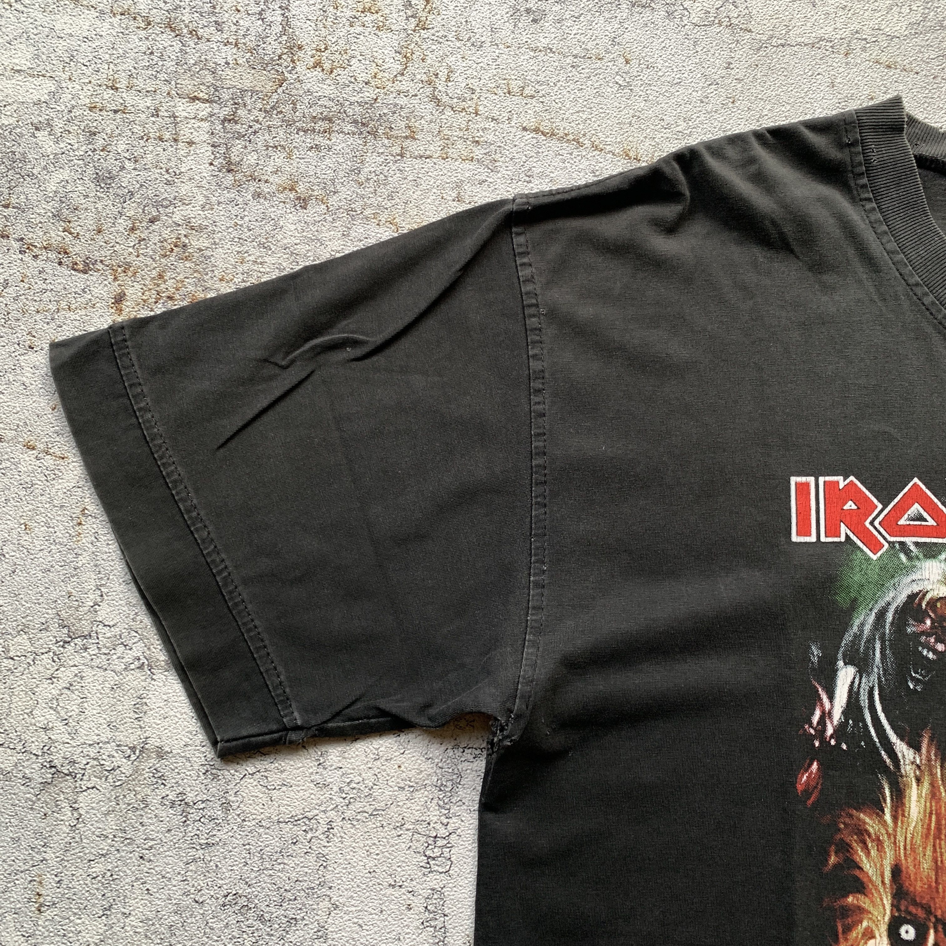 Band Tees Thrashed Iron Maiden Killer Band Tees Size US M / EU 48-50 / 2 - 4 Thumbnail