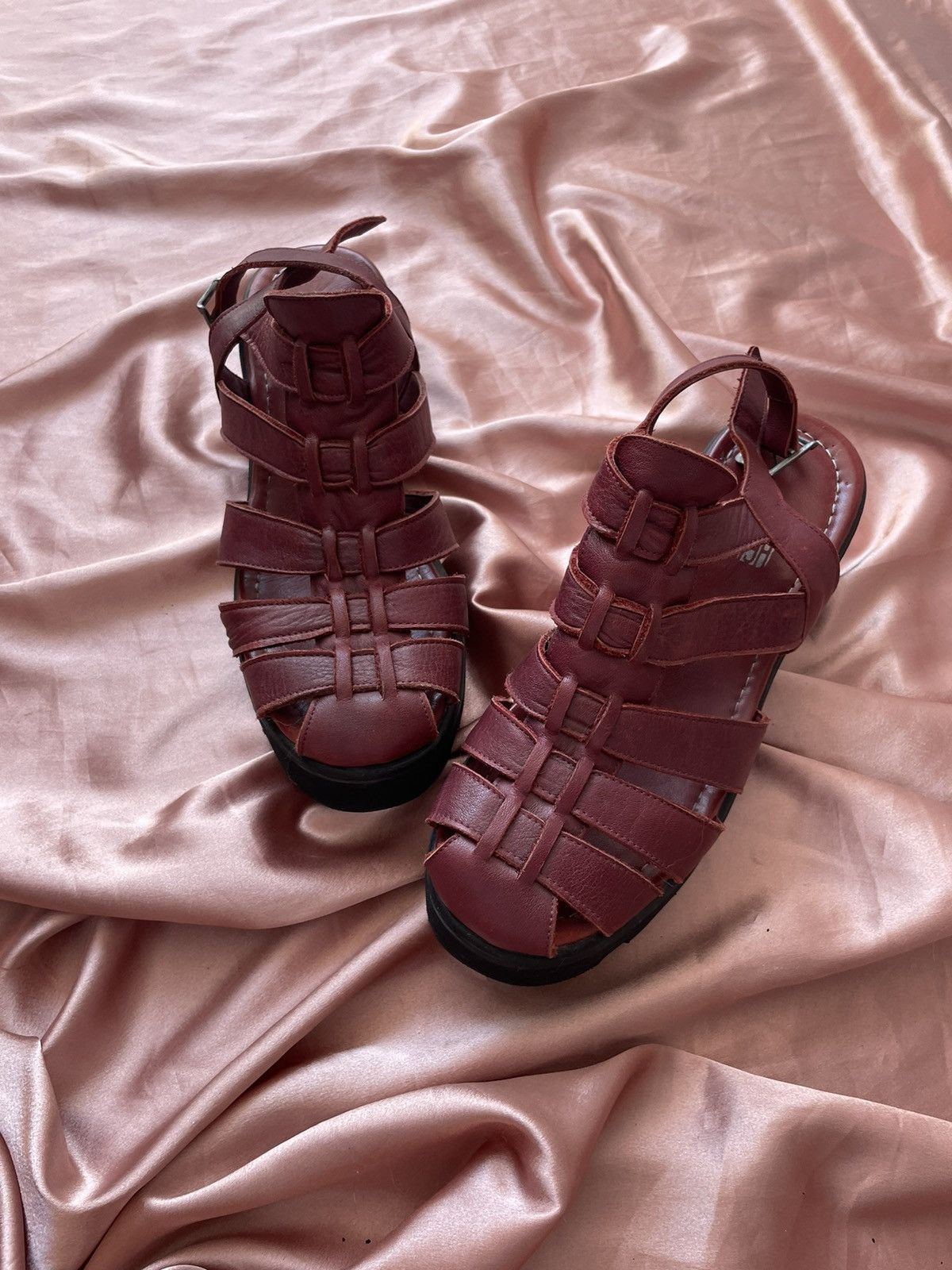 Vintage Vintage leather sandals Size US 8.5 / IT 38.5 - 8 Thumbnail