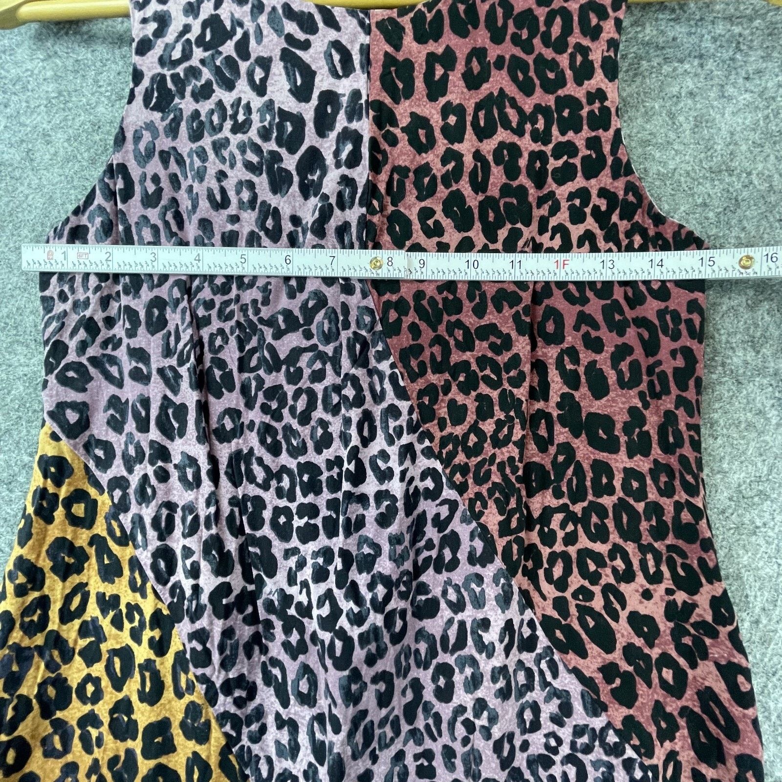 Anthropologie Maeve Anthropologie Dress XSP Leopard MobWife Y2K Lisa Frank Size XS / US 0-2 / IT 36-38 - 4 Thumbnail