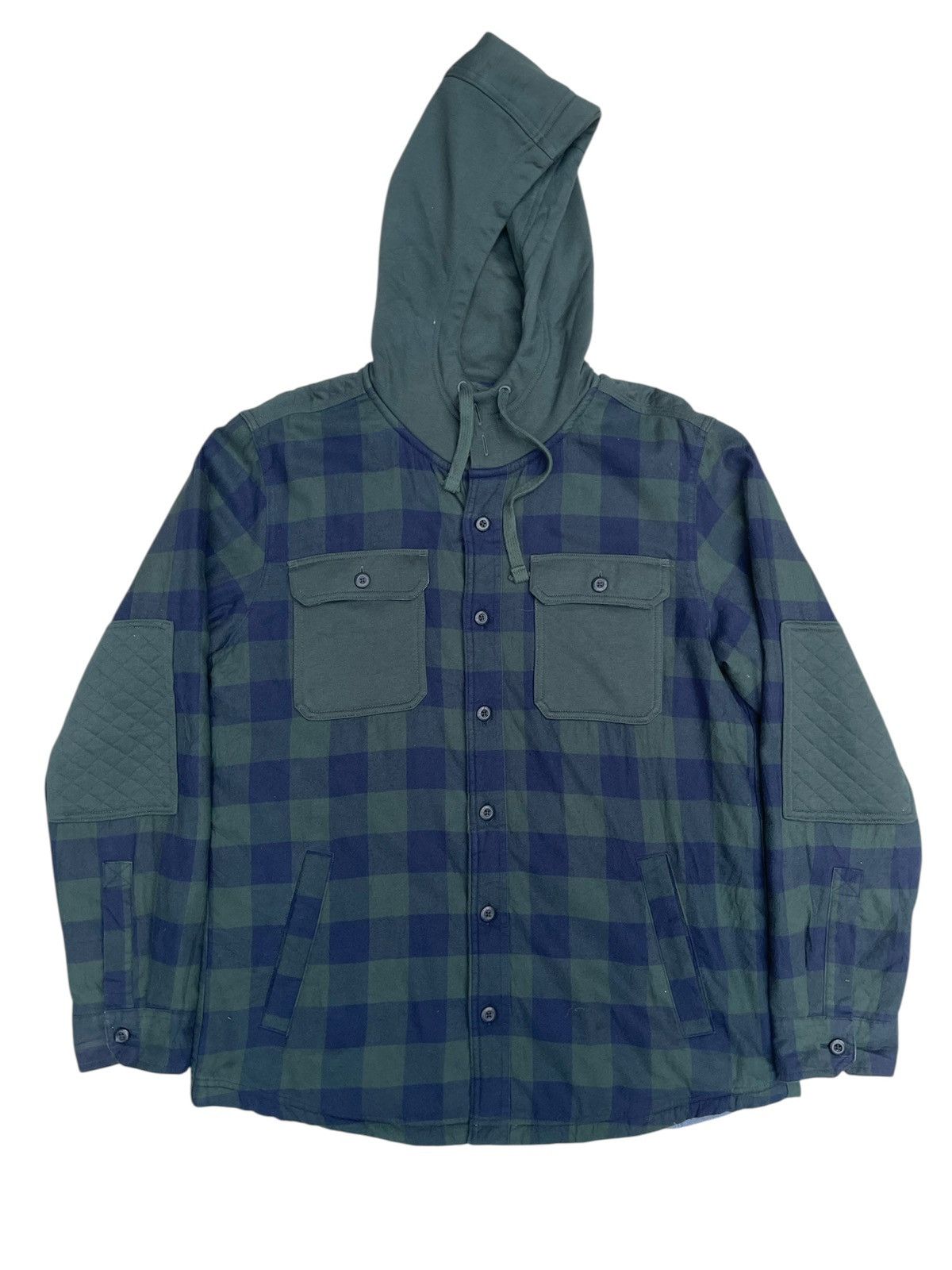 L.L. Bean × Vintage Vintage L.L. Bean Hooded Plaid Fleece-Lined Jacket Size US M / EU 48-50 / 2 - 1 Thumbnail