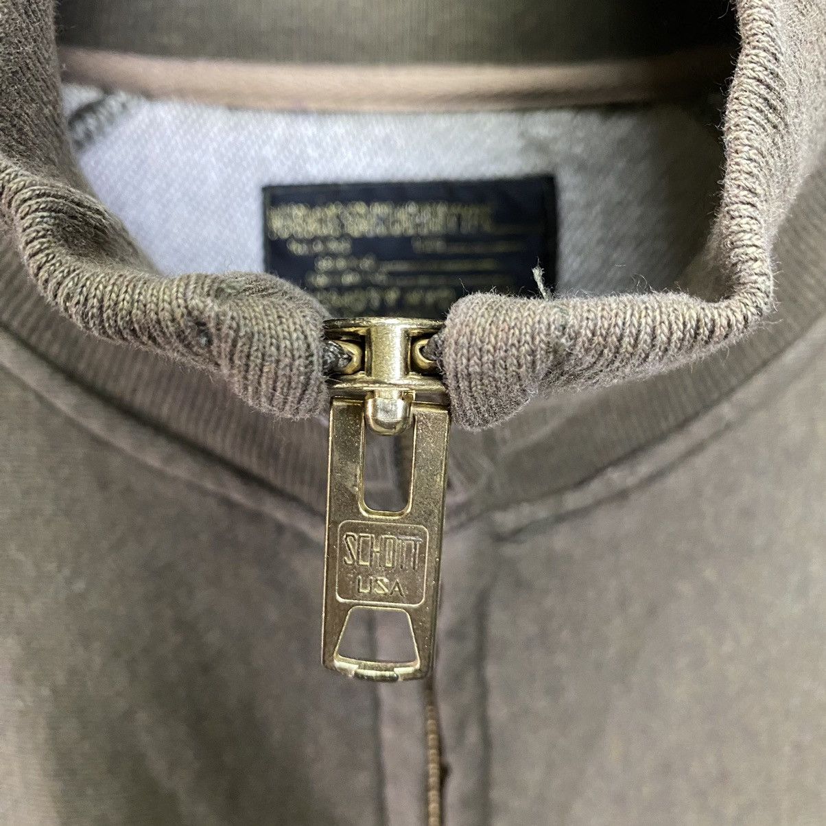 Schott Schott US Airforce style zipper sweater Size US M / EU 48-50 / 2 - 10 Thumbnail