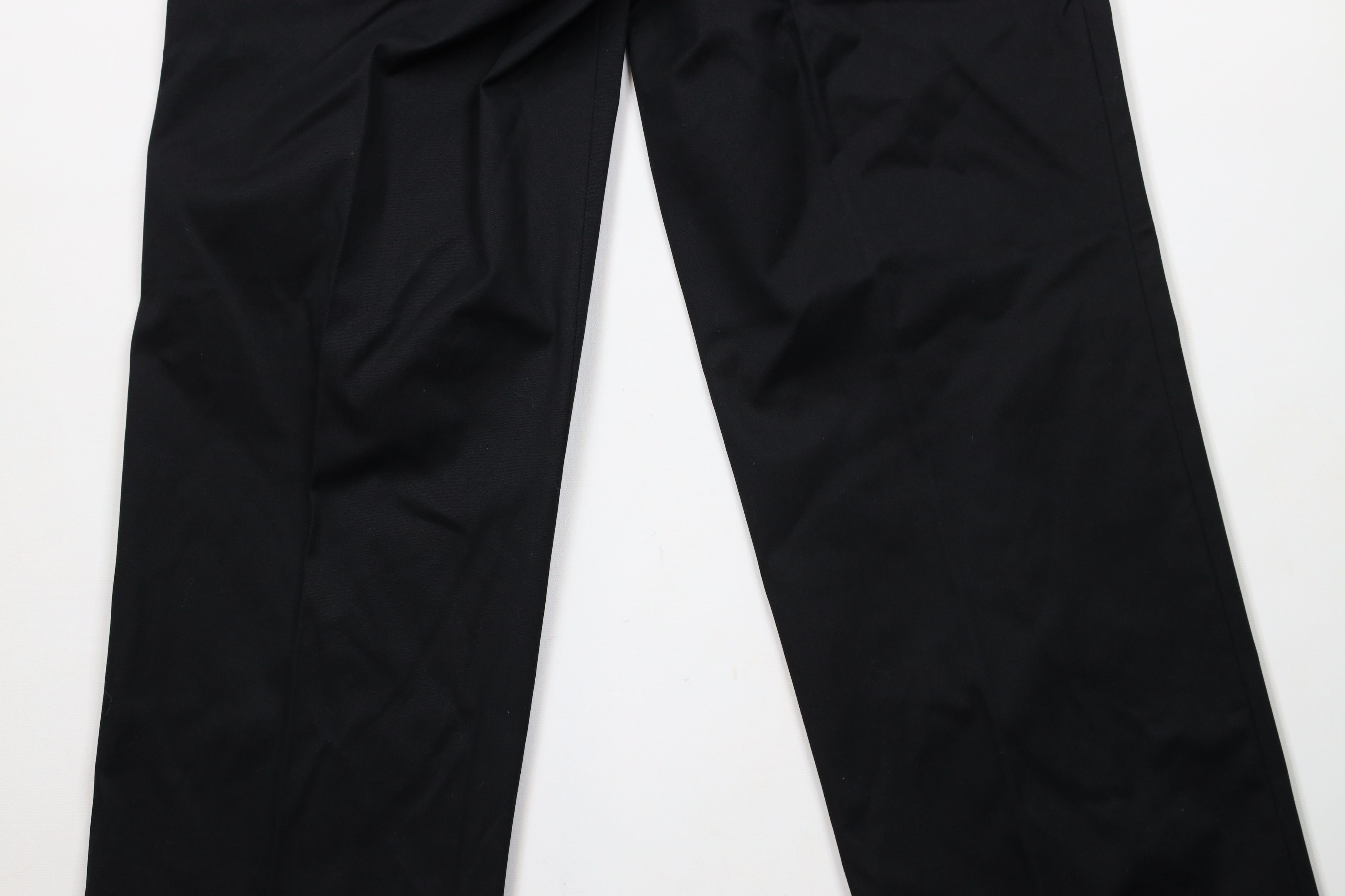 Express × Vintage New Express Modern Fit Flat Front Chino Pants Trousers Black Size US 31 - 9 Thumbnail