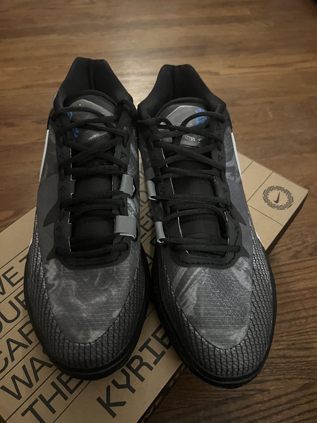 Nike Nike Kyrie 8 'Orca' DJ6017 001 Size 14 Black/Mercury Grey Size US 14 / EU 47 - 3 Thumbnail