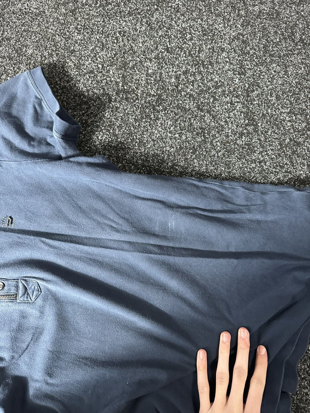 🚨VNTG Diesel Avant-garde POLO Shirt 90s very rare Streetwear