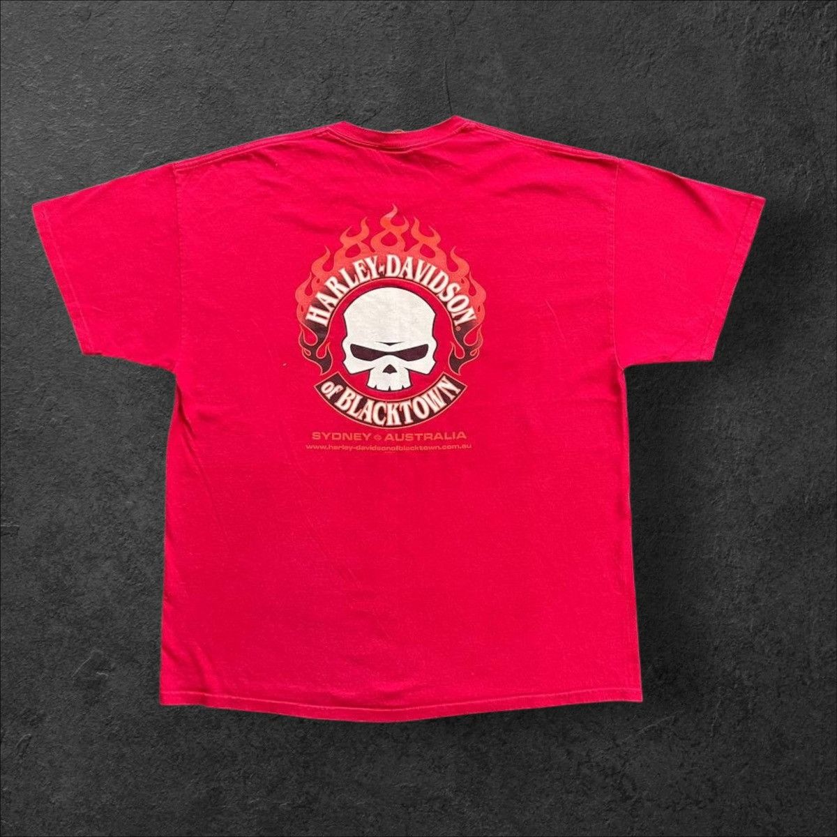 Harley Davidson × Vintage 2011 Harley Davidson of Blacktown Australia Tee T shirt Size US XL / EU 56 / 4 - 1 Thumbnail