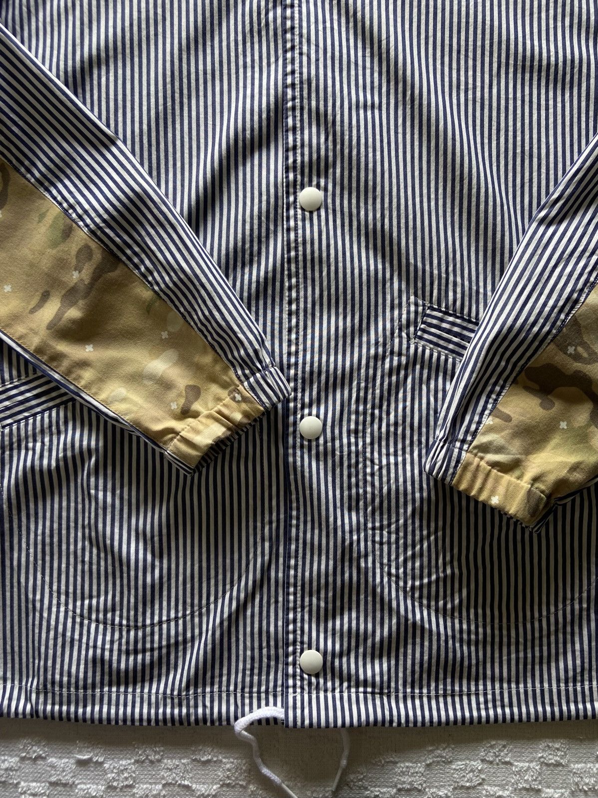Sophnet. Sophnet L/S Coach Shirt ( 2 Pockets ) Size US S / EU 44-46 / 1 - 6 Thumbnail