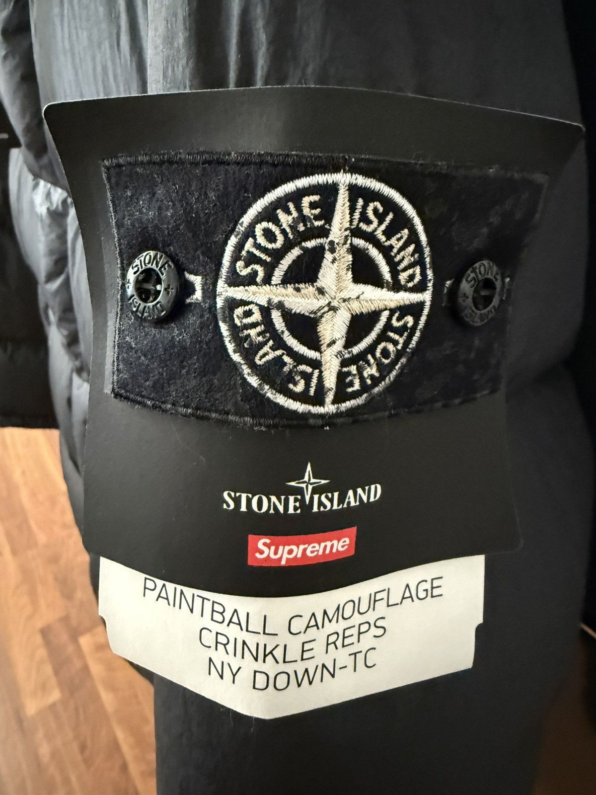 Stone Island x Supreme Camo Paintball