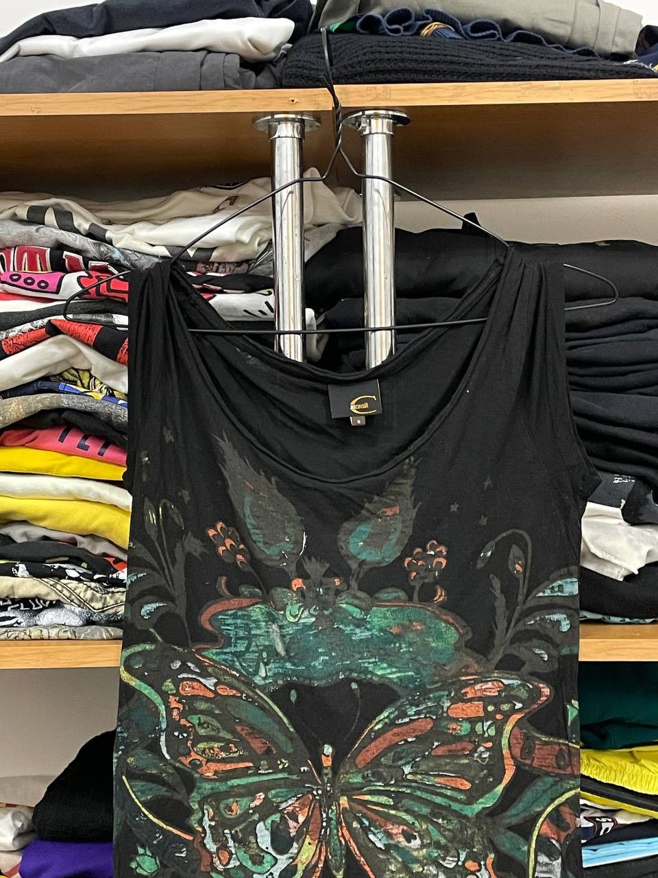 Just Cavalli Y2K Just Cavalli Abstract Flower All Over Print Tank Top Size S / US 4 / IT 40 - 3 Thumbnail