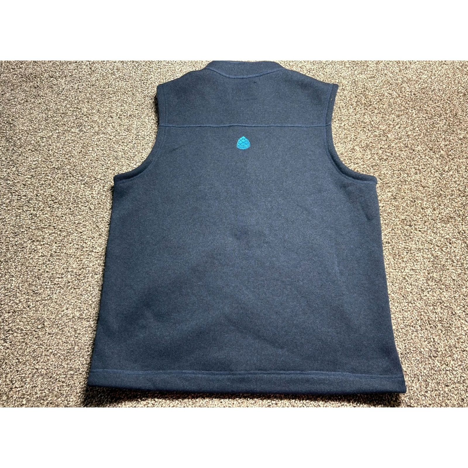 Vintage Stio Vest Mens L Blue Fleece Full Zip Outdoors Pockets Logo Size US L / EU 52-54 / 3 - 2 Thumbnail