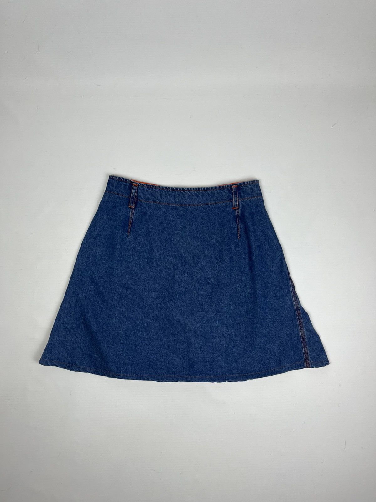 Jean Paul Gaultier × Vintage Vintage Jean Paul Gaultier JPG Skirt Denim Avantgarde Size 26" / US 2 / IT 38 - 5 Thumbnail