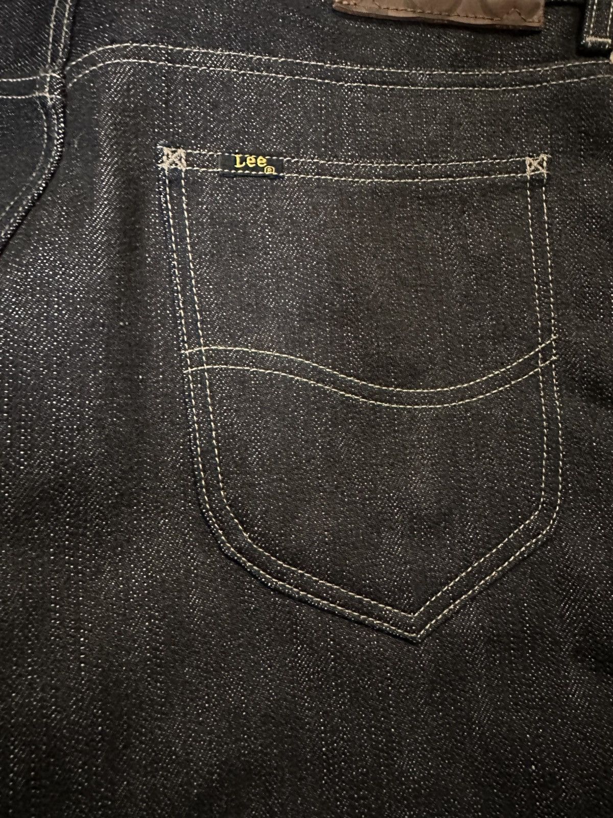 Lee Lee 101 R Relaxed Made in Japan 17oz Selvedge Jeans 31x34 Size US 31 - 13 Thumbnail