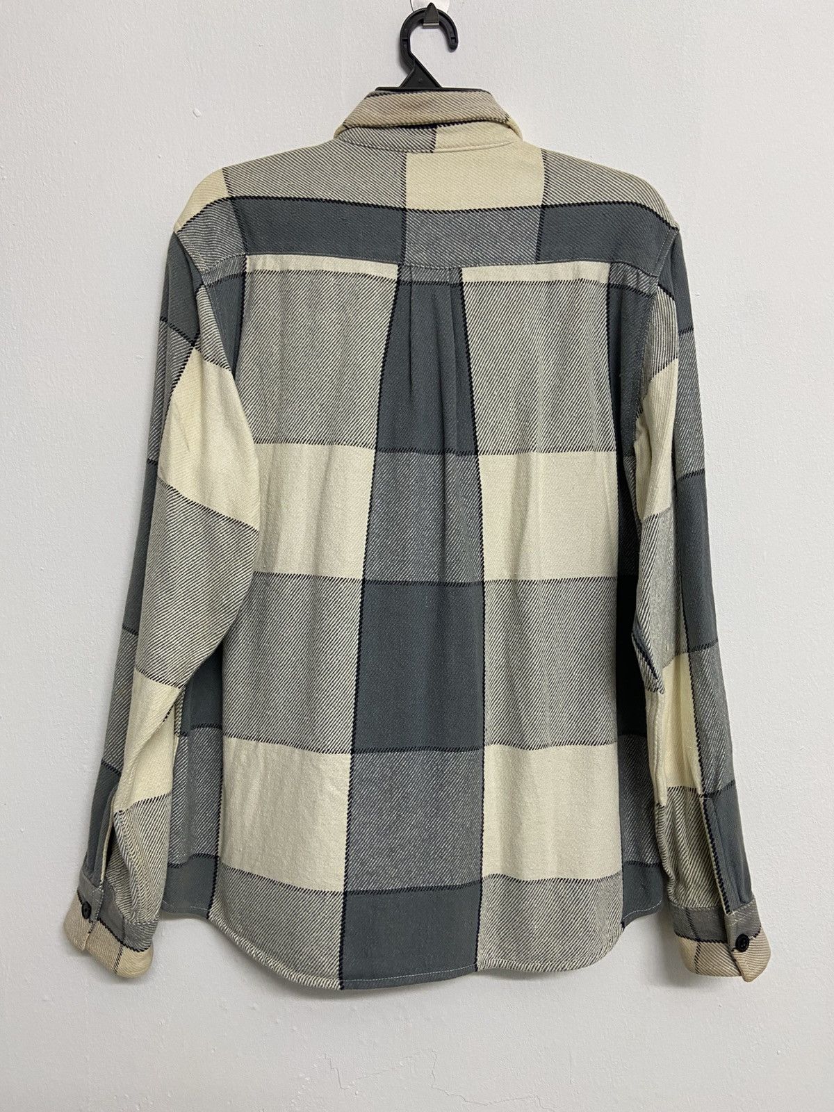 Flannel × Stussy × Vintage Stussy Flannel Long Sleeve Collar Shirt Size US L / EU 52-54 / 3 - 3 Thumbnail