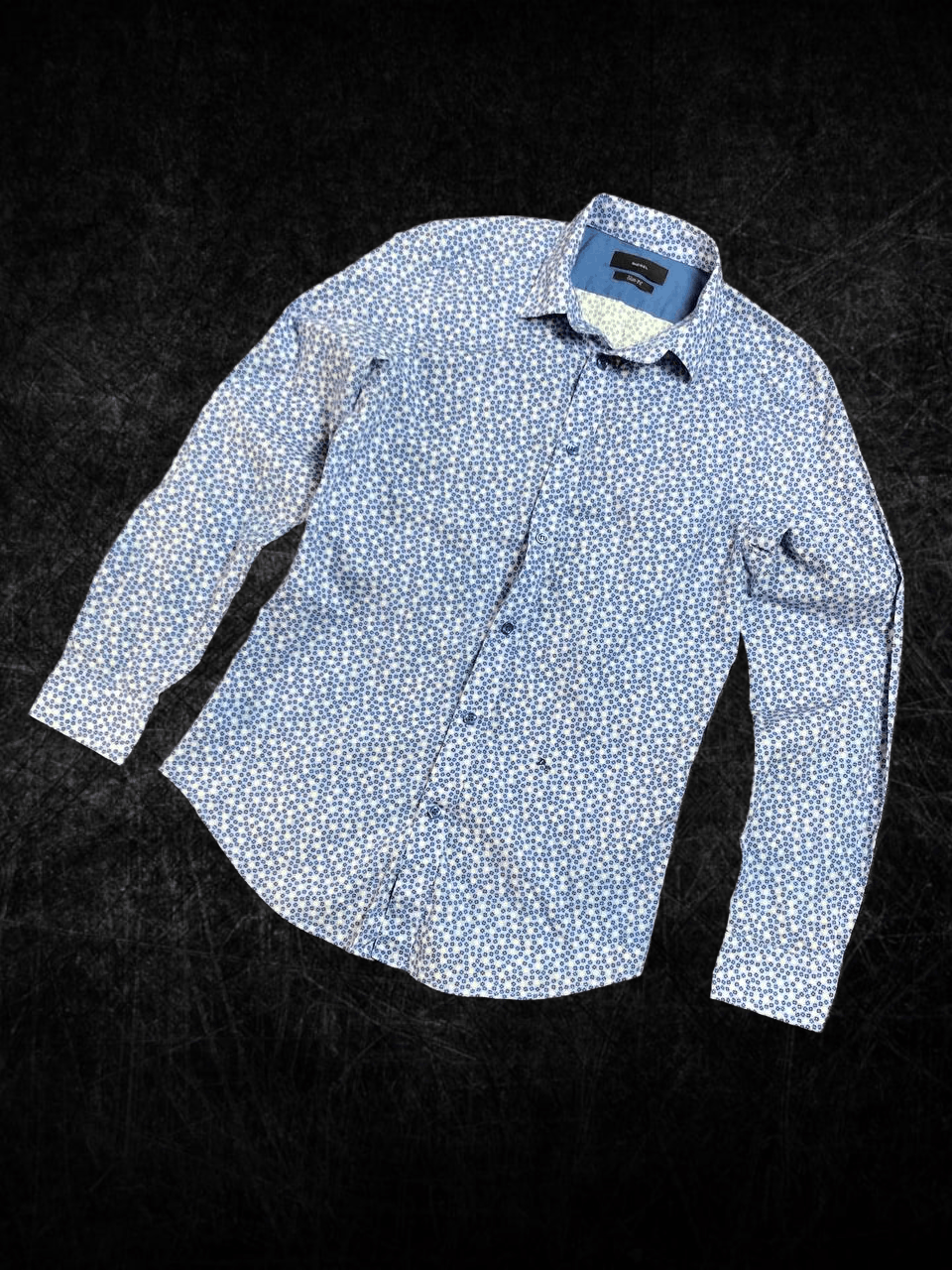 Diesel Vintage Print Shirt Blue Diesel Size M Streetwear Size US M / EU 48-50 / 2 - 1 Thumbnail