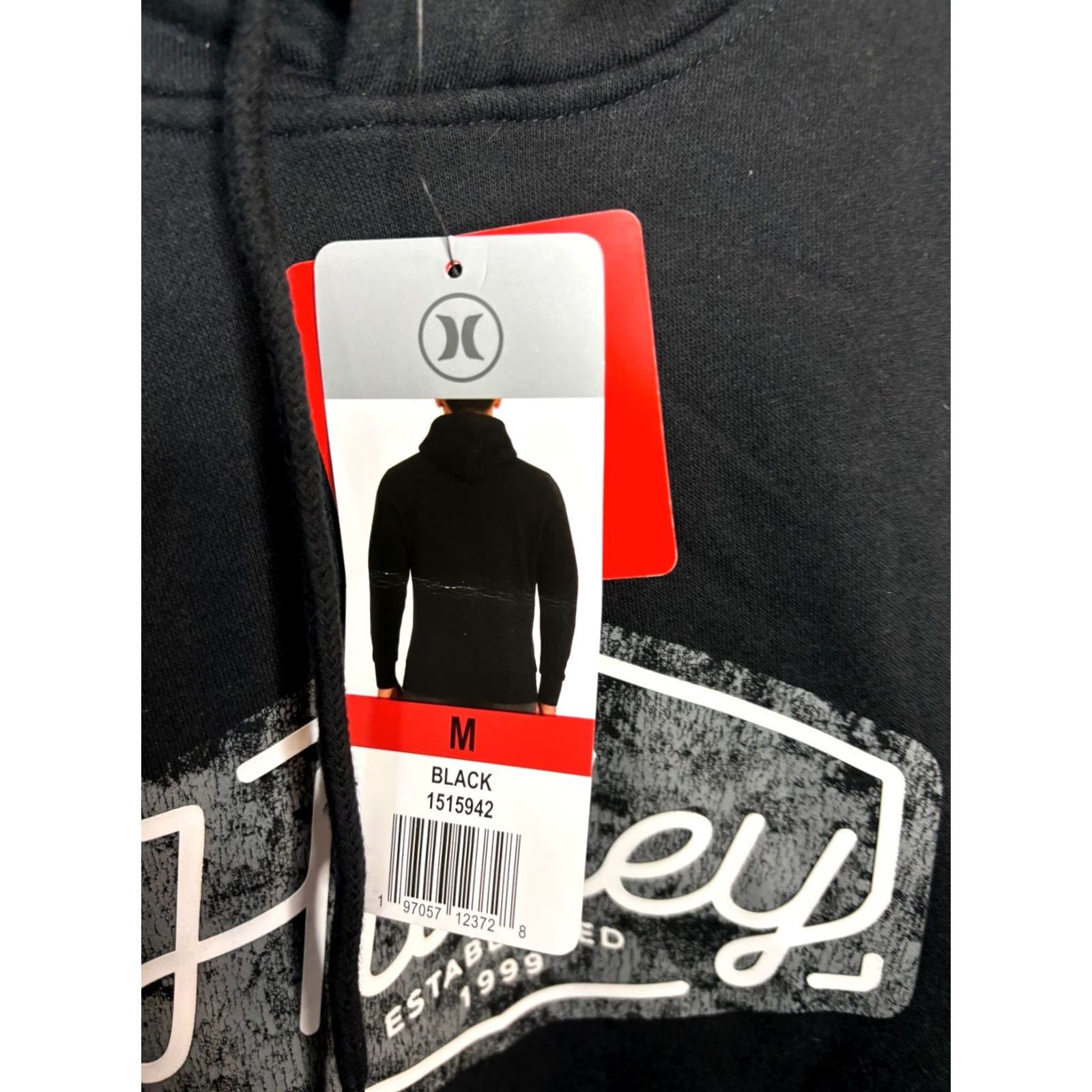 Hurley Hurley Hoodie Jacket Mens Size M Black Athletic Gothic Full Zip Activewear Fall Spring Winter 2211 Size US M / EU 48-50 / 2 - 3 Thumbnail