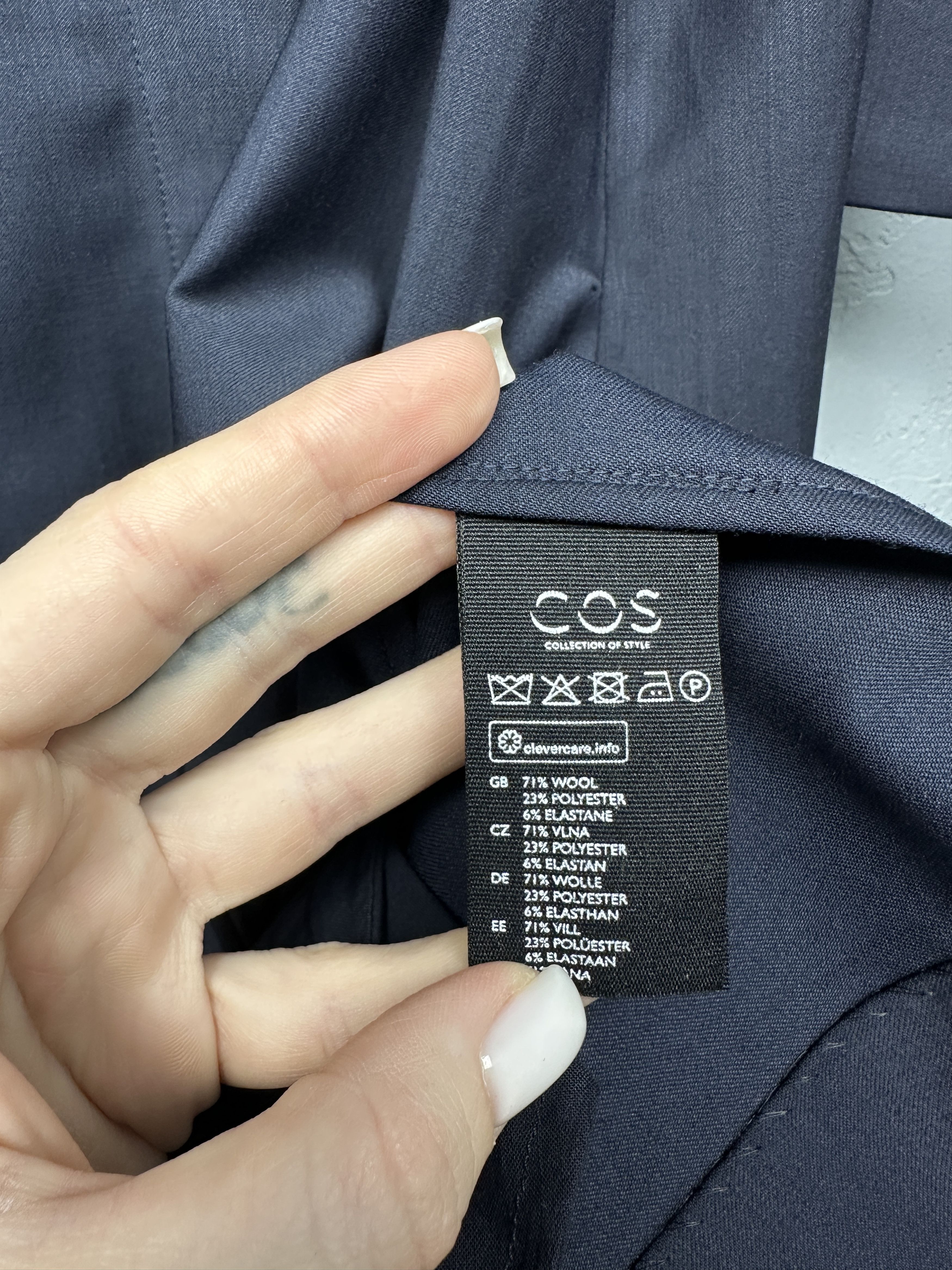 Cos COS Womens Wool Capes Poncho Raincoat Size M / US 6-8 / IT 42-44 - 4 Thumbnail