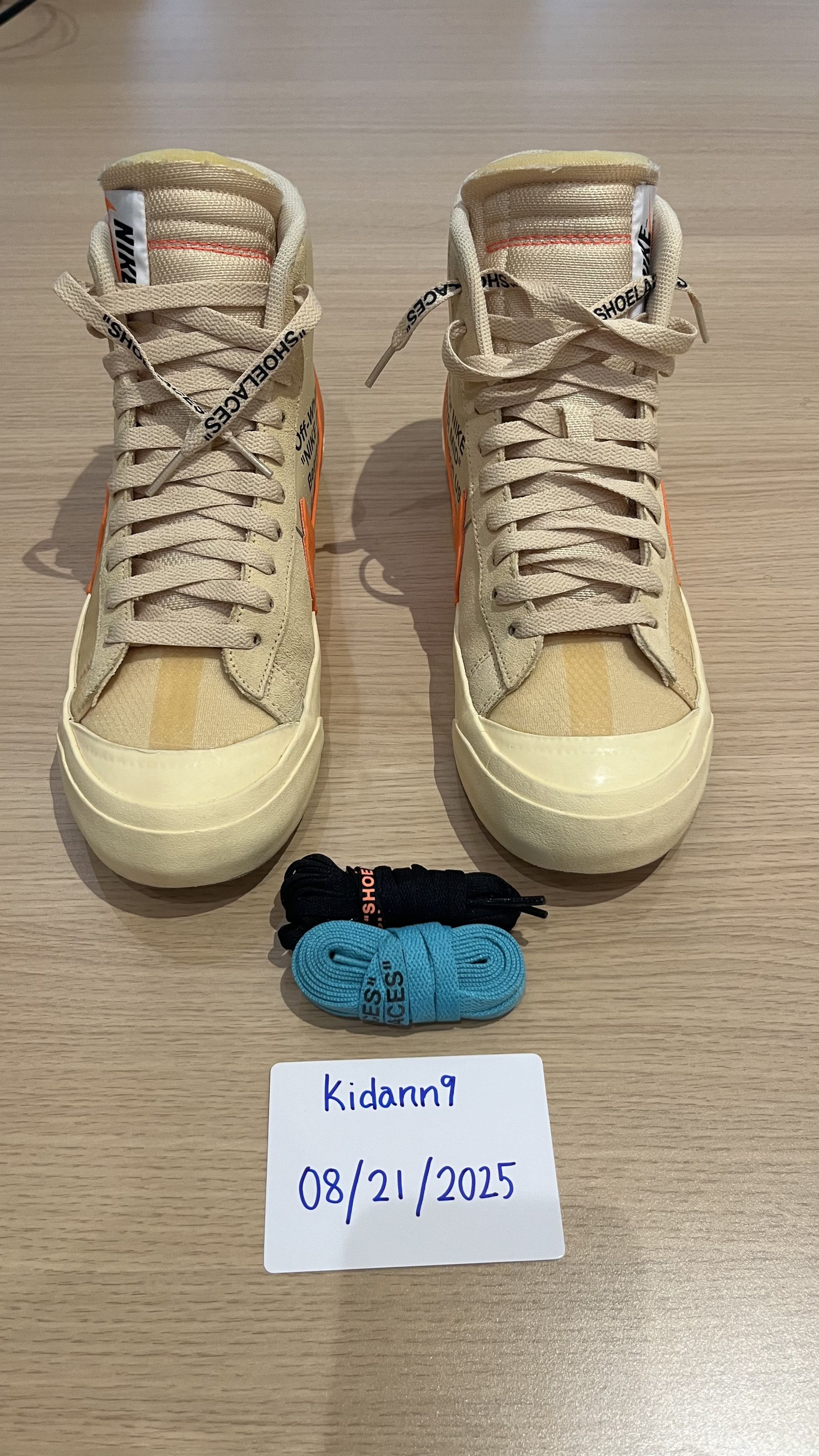 Nike × Off-White Nike Blazer Mid Off-White All Hallow's Eve Size US 9.5 / EU 42-43 - 1 Thumbnail
