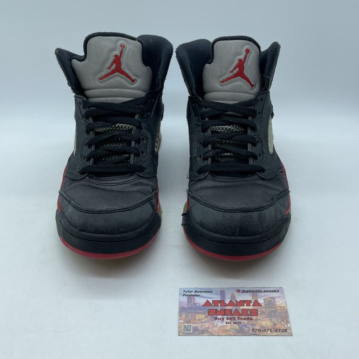 Jordan Brand Air Jordan 5 satin bred Size US 8.5 / EU 41-42 - 2 Thumbnail