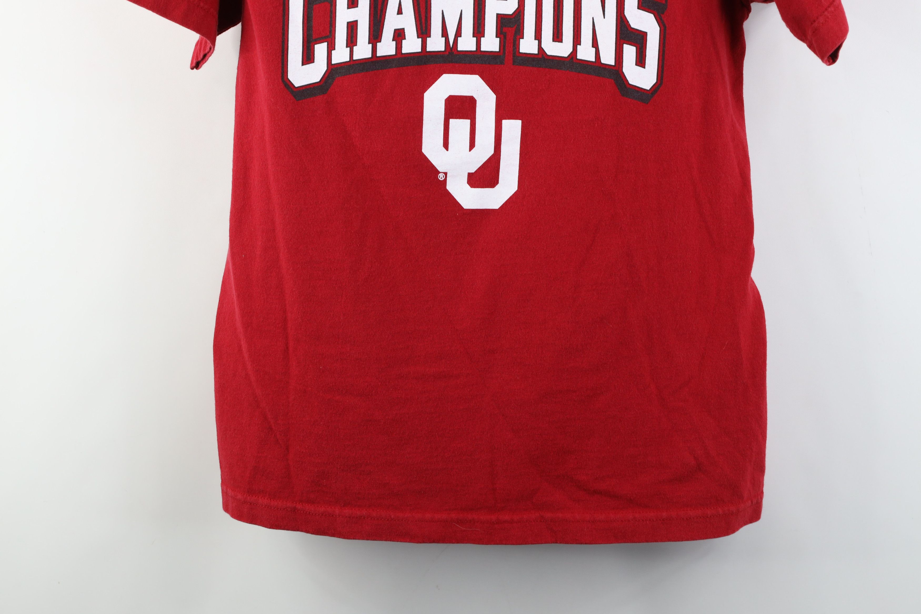 Vintage Y2K Sugar Bowl Champions Oklahoma University T-Shirt Size US M / EU 48-50 / 2 - 3 Thumbnail