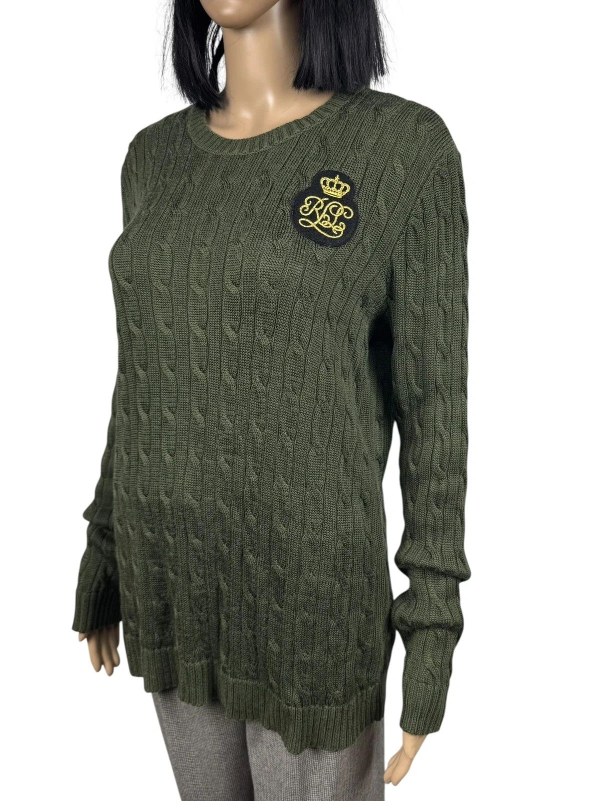 Lauren Ralph Lauren Lauren Ralph Lauren Cable Knit Sweater Tunic Cotton size L Size L / US 10 / IT 46 - 5 Thumbnail