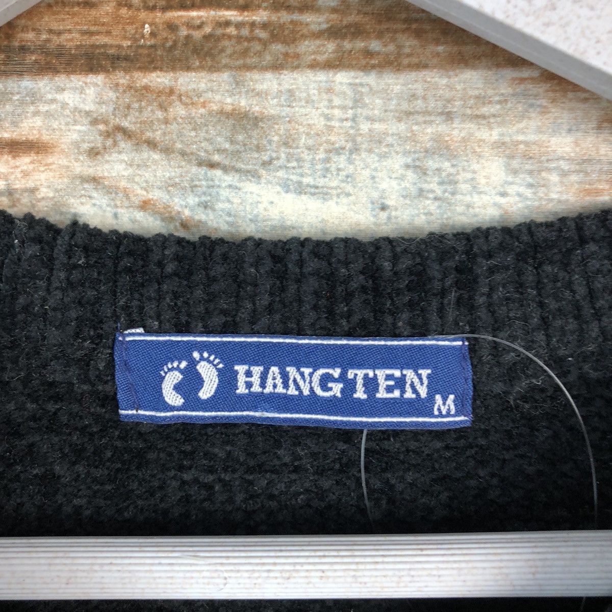 Hang Ten × Homespun Knitwear × Vintage Hang Ten Grey vintage Knitwear #A1570 Size US M / EU 48-50 / 2 - 9 Thumbnail