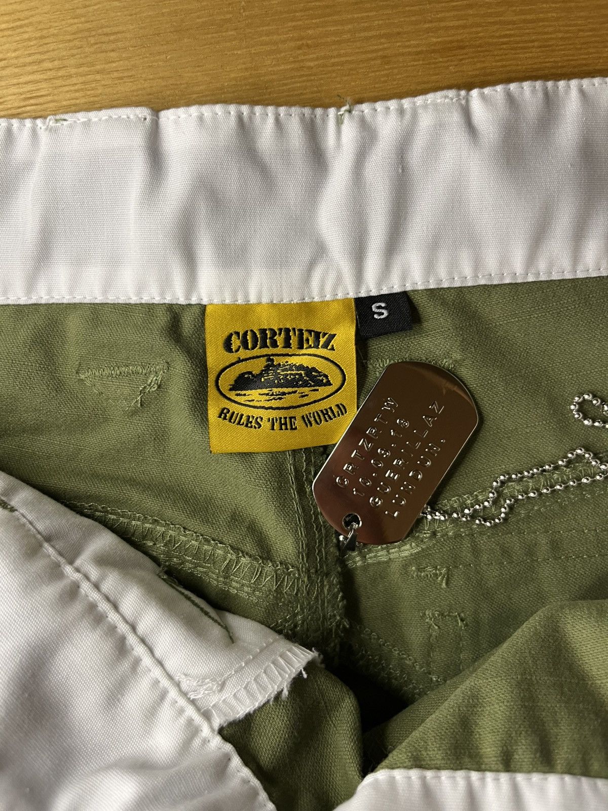 Corteiz Corteiz - Army Cargo Shorts Size US 30 / EU 46 - 4 Thumbnail
