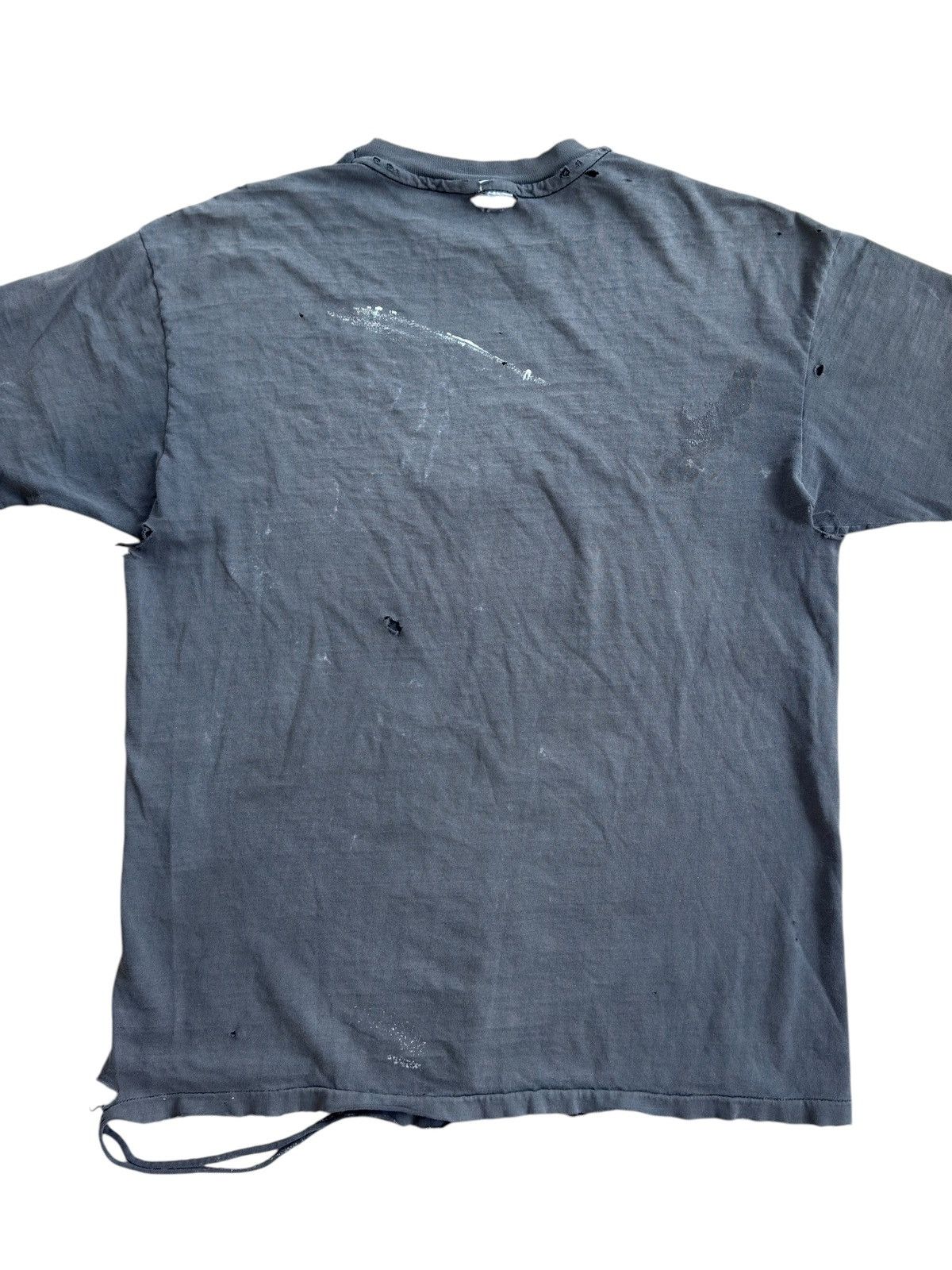 Band Tees × Vintage THRASHED Vintage The Beatles Faded Single Stitched Tee Shirt Size US XL / EU 56 / 4 - 6 Thumbnail