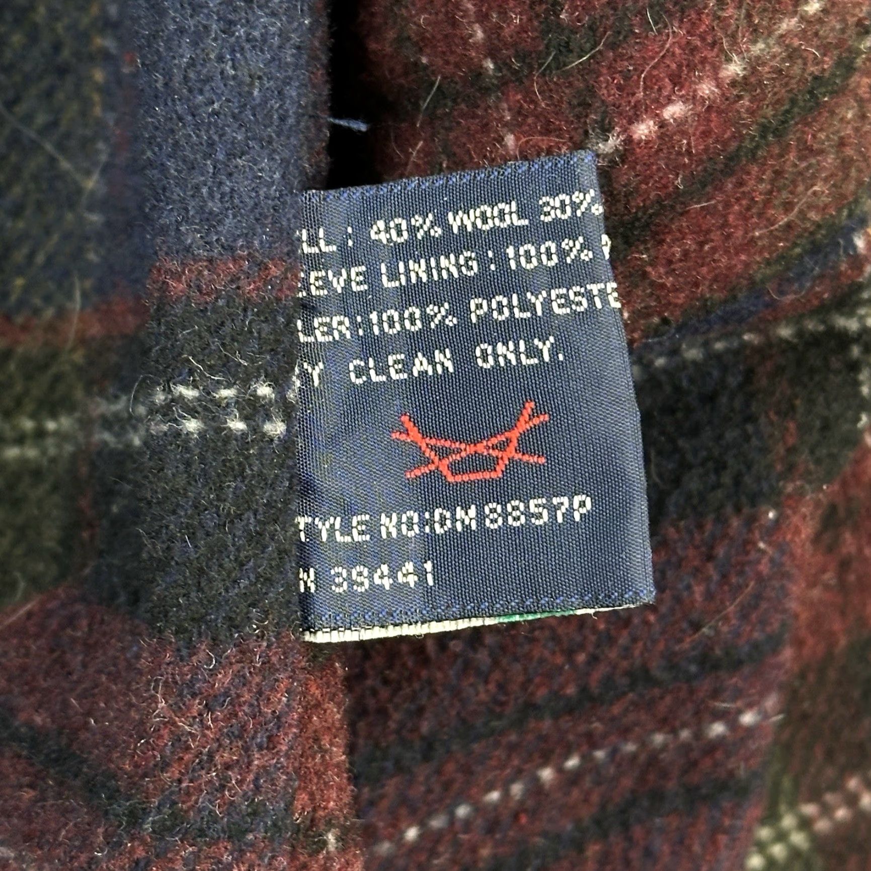Dockers VINTAGE Dockers Levis Chore Jacket Mens XL Green Plaid Wool Lined Barn Coat Jacket Size US XL / EU 56 / 4 - 4 Thumbnail