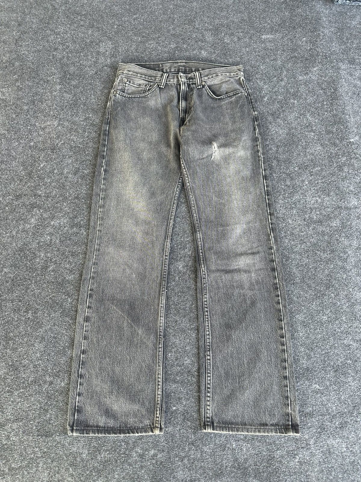 Levi's Y2K Levis 505 Super Black Faded Washed Denim 28x29 D268 Size US 28 / EU 44 - 1 Thumbnail