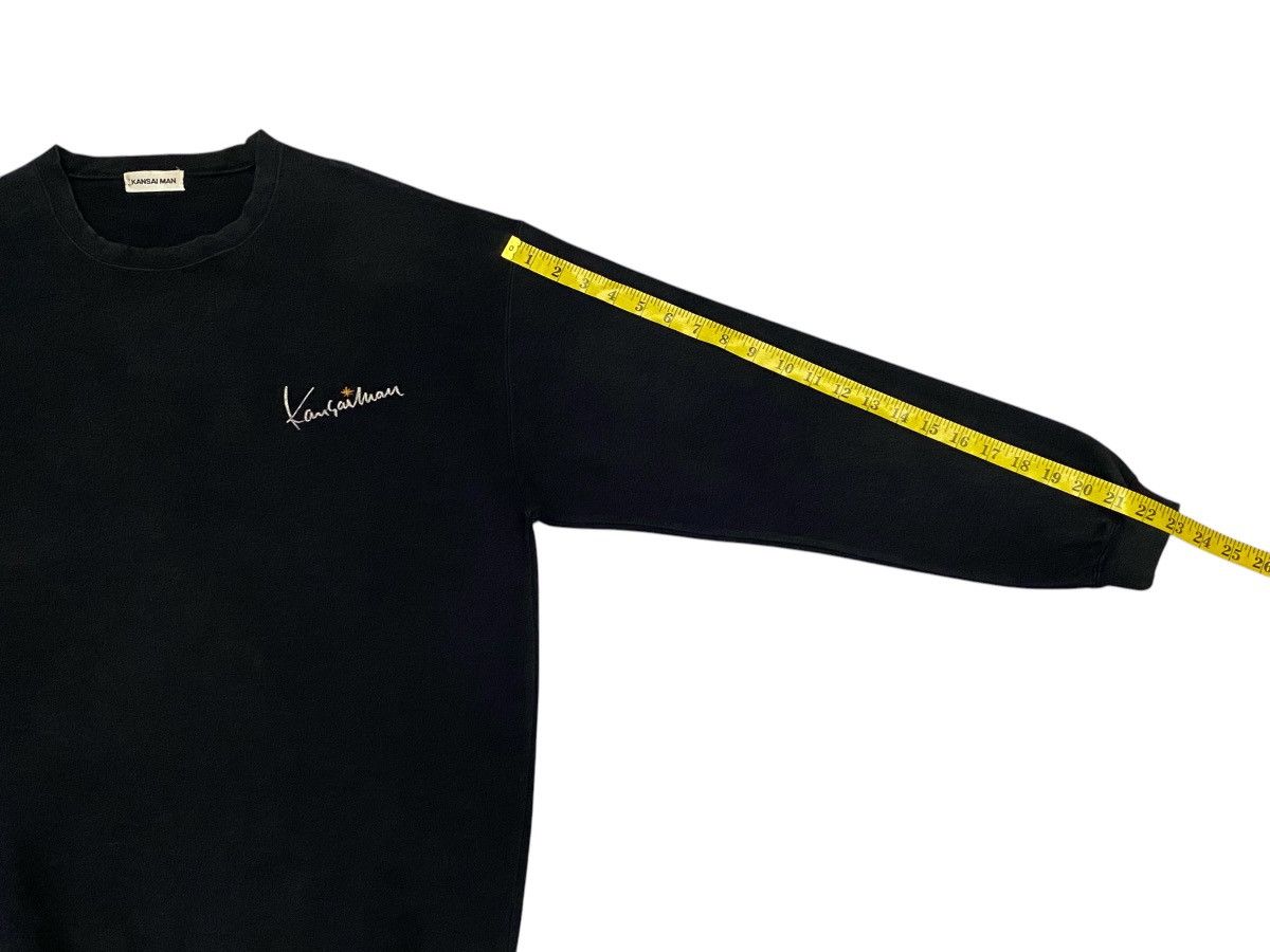 Kansai Yamamoto × Vintage Vintage 90s Kansai Man Over Print Sweatshirt Size US XL / EU 56 / 4 - 14 Thumbnail