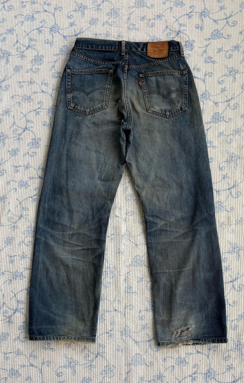 Levi's × Levi's Vintage Clothing × Vintage Vintage Levi's Distressed Denim Pant Size US 31 - 10 Thumbnail