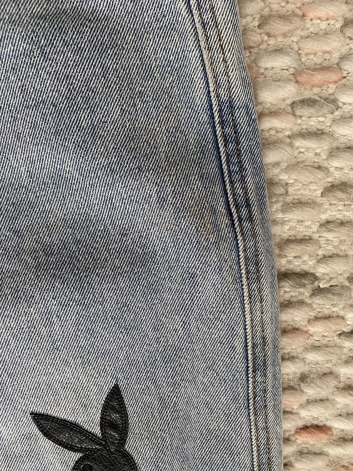 Playboy × Pleasures Pleasures x Playboy Light Denim Jeans Size US 30 / EU 46 - 3 Thumbnail