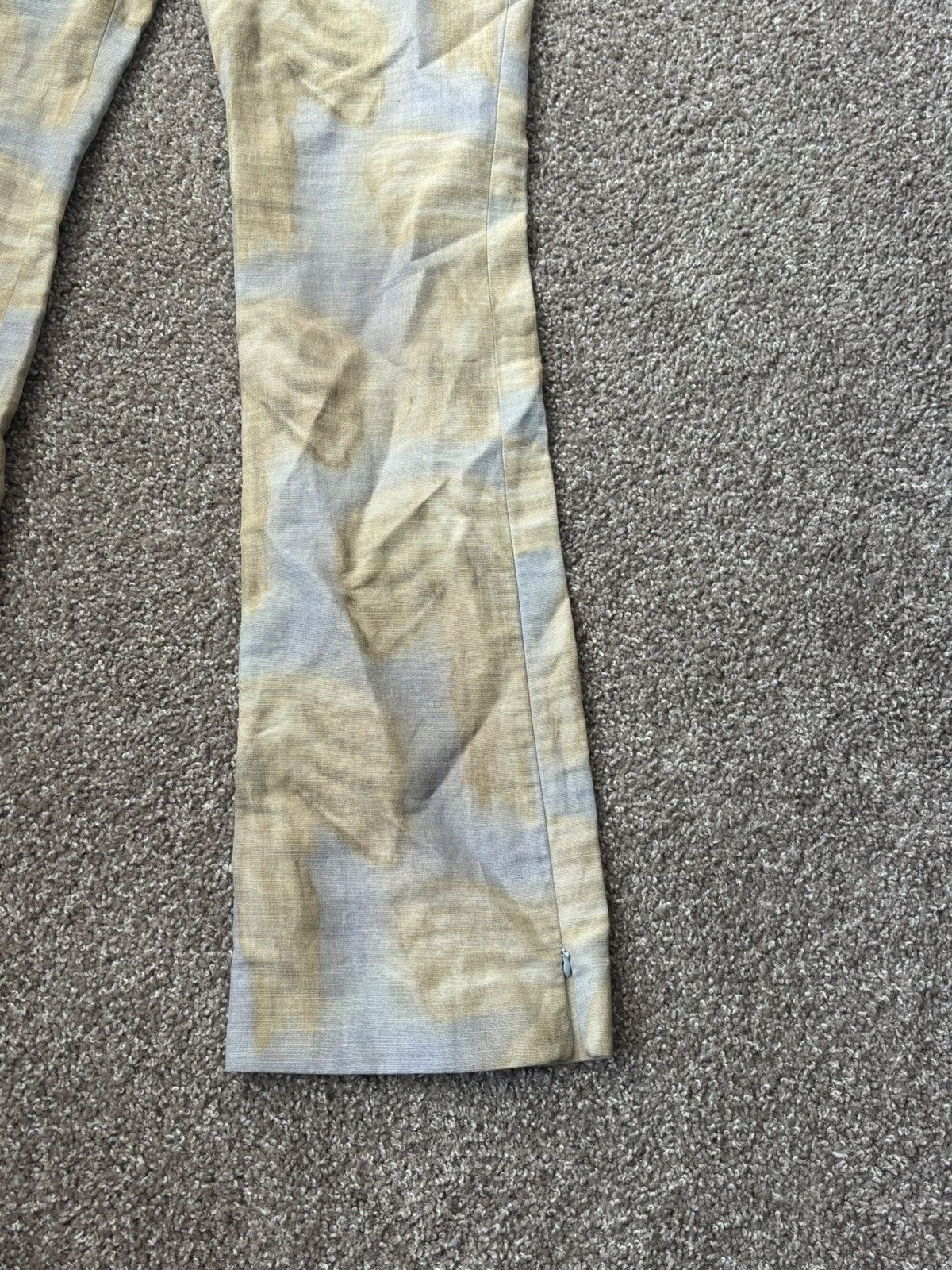 Acne Studios × Designer ACNE STUDIOS Karen Kilimnik Bow Print Pants Size US 31 - 2 Thumbnail
