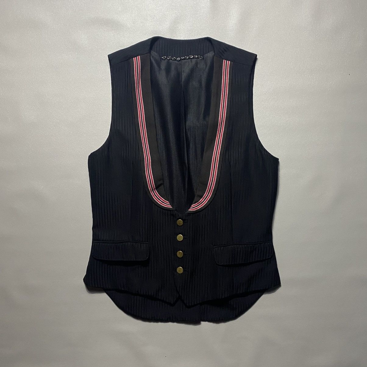 Maison MIHARA YASUHIRO MIHARA YASUHIRO - PINSTRIPE VEST Size US M / EU 48-50 / 2 - 1 Thumbnail
